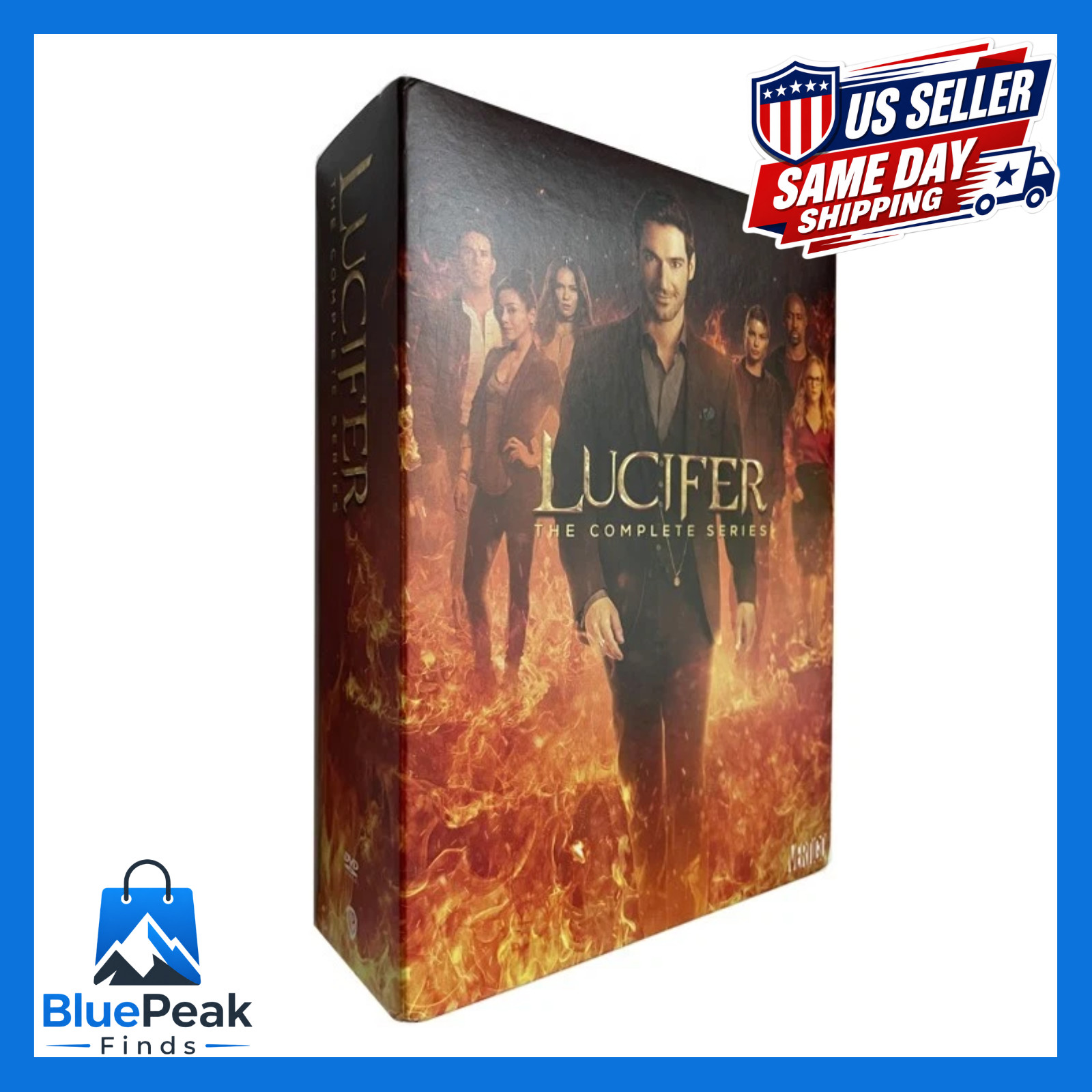 Lucifer Complete Series DVD Collection 2016-2021, All Episodes, Box Set