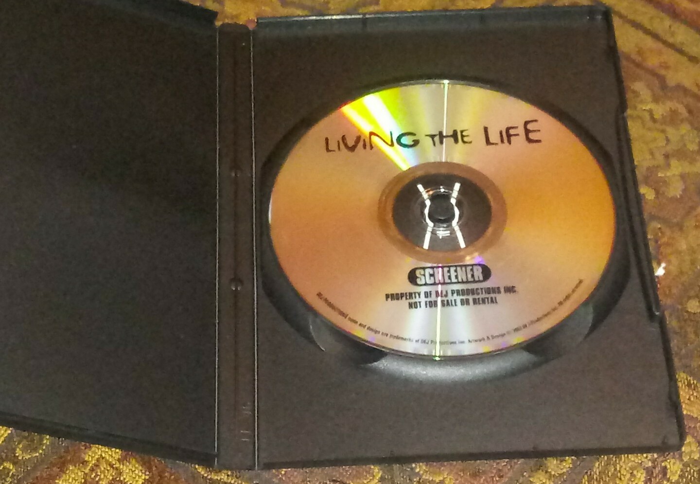 Living The Life 9th Street for Life DVD Gangster Not for Resale or Rental