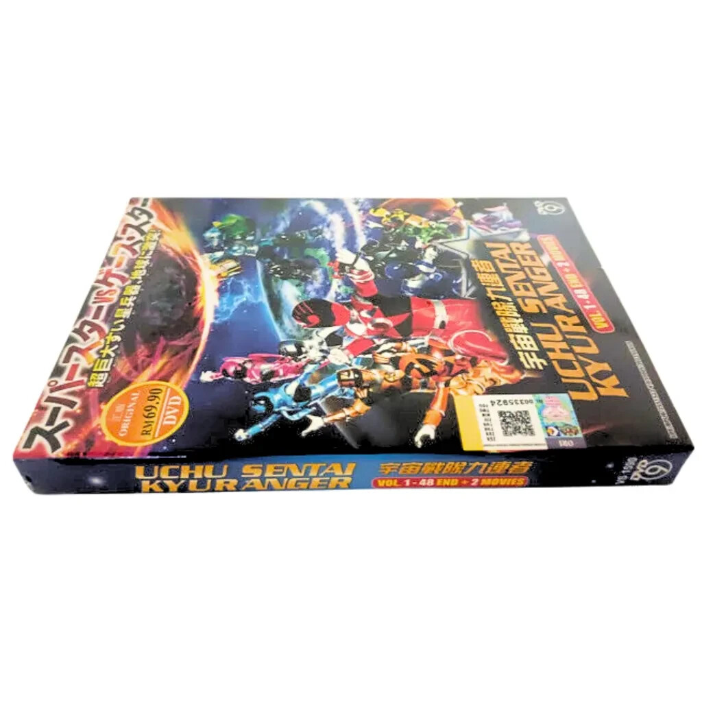 Anime DVD English Subtitle Uchu Sentai Kyuranger Vol.1-48 End + 2 Movies