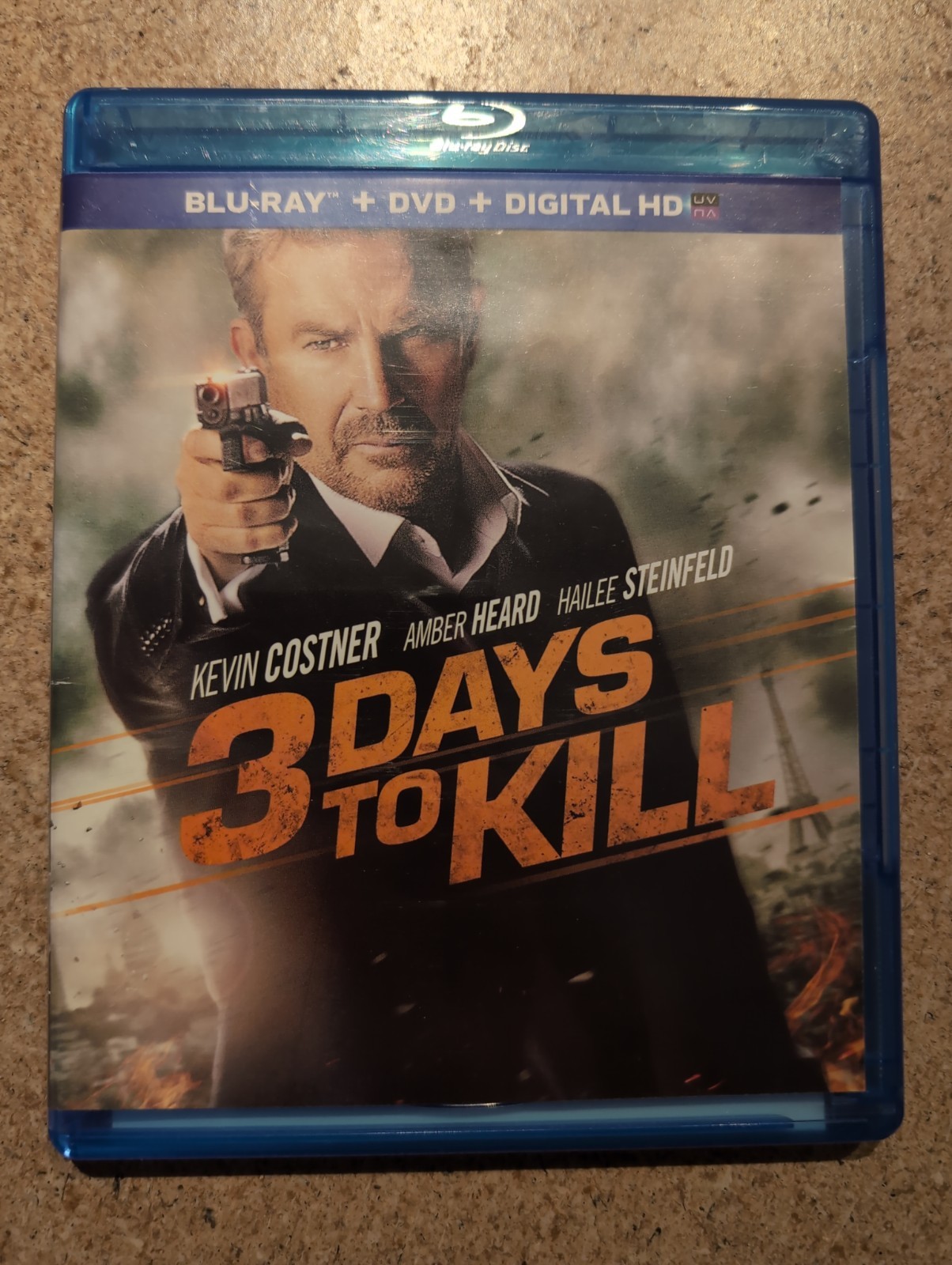 3 Days to Kill (Blu-ray/DVD, 2014)