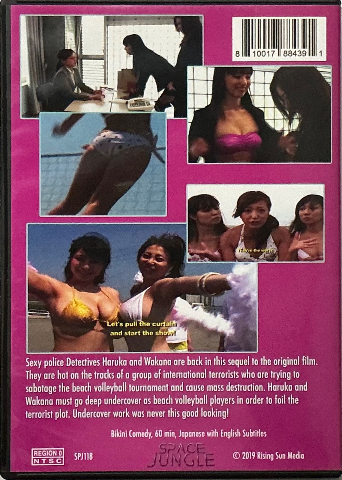 Beach Volleyball Detectives Parts 1 & 2 Rising Sun Media DVDs