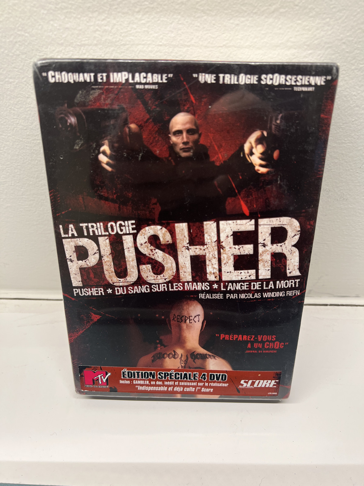 Pusher Trilogy dvd NEW region 2 la trilogie Nicolas Winding Rein mads Mikkelsen