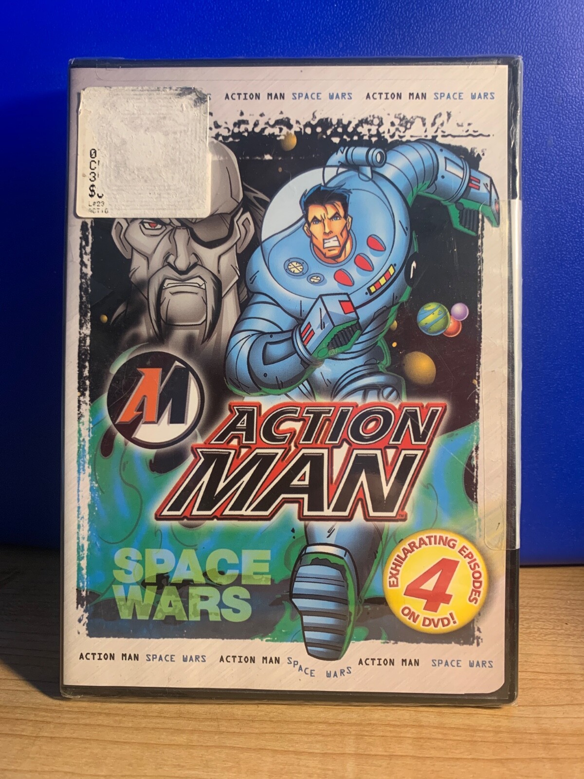 Action Man “Space Wars” (DVD) 4-Movies………..BRAND NEW & SEALED!