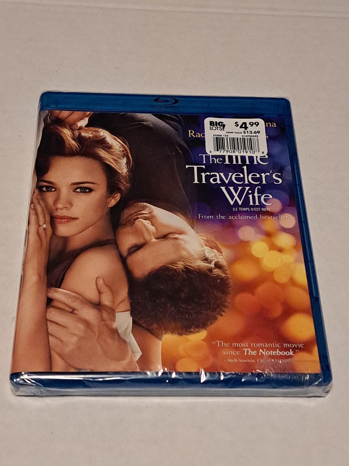 The Time Travelers Wife (NEW Blu-ray, 2010) Eric Bana, Rachel McAdams SEALED