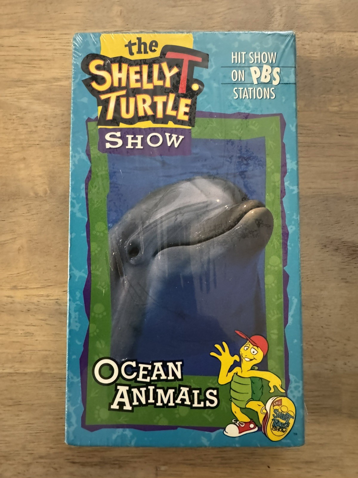 The Shelly T. Turtle Show – Ocean Animals 3554 VHS TAPE VTG PBS Kids 60 Mins.