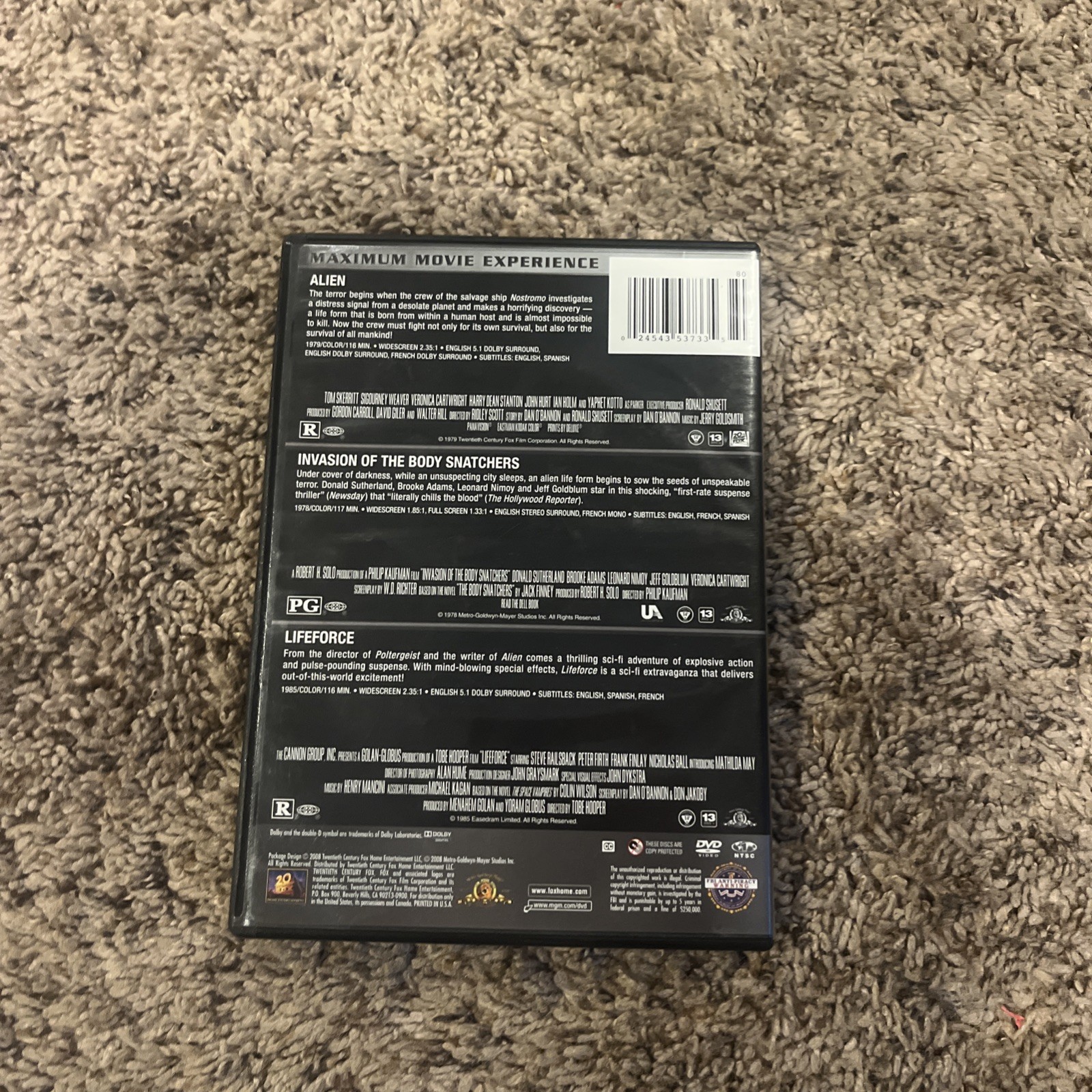 They Came from Above – Triple Feature (DVD, 2008, 3-Disc Set)