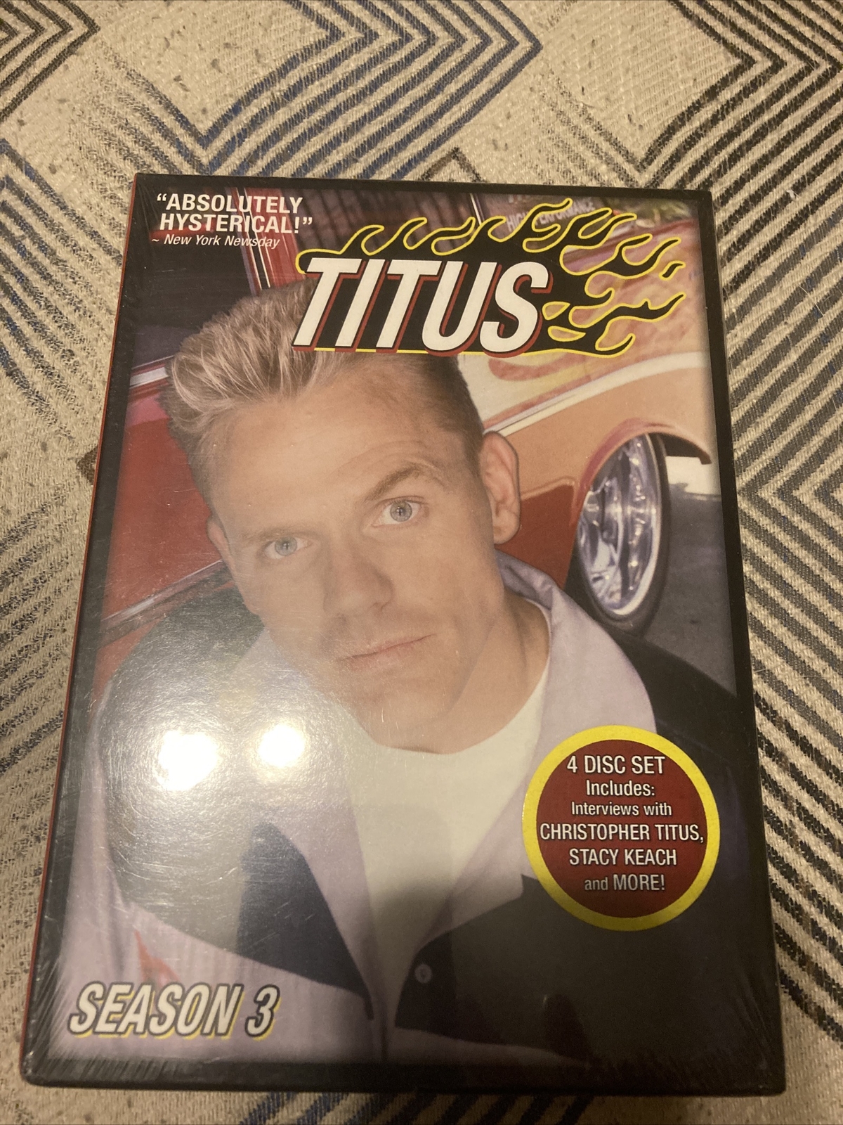 BRIAN HARGROVE – Titus – Season 3 (4 DVD) – Box Set Color Full Screen Ntsc – NEW