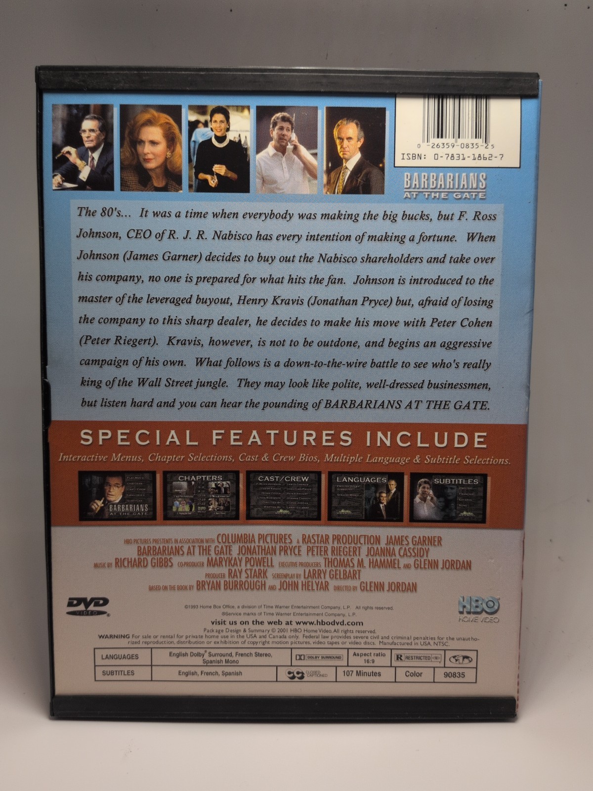 Barbarians at the Gate (DVD, 1993) Jonathan Pryce B614