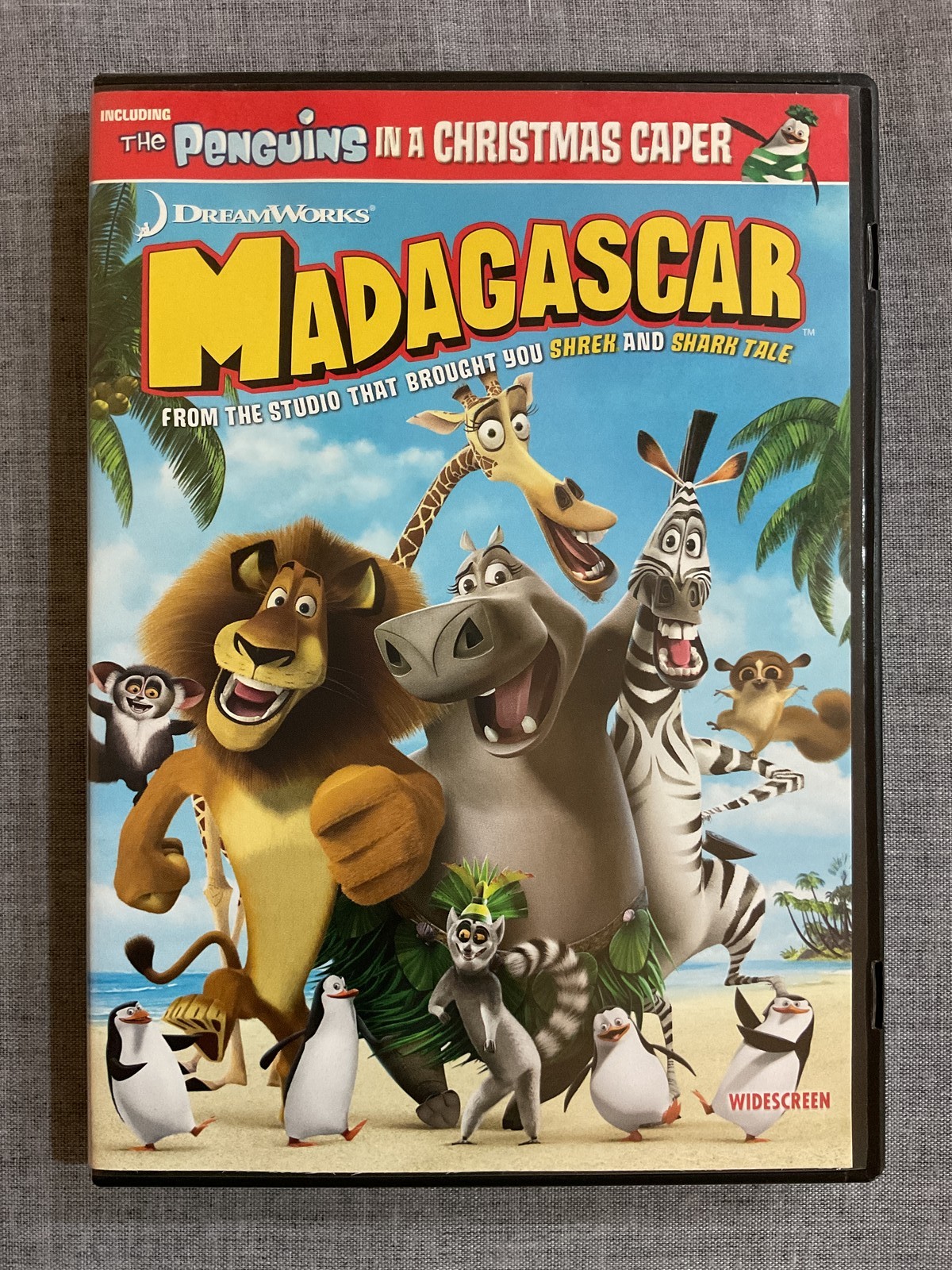 Madagascar DVD Widescreen DreamWorks Animation Bonus 2005 Ben Stiller Chris Rock