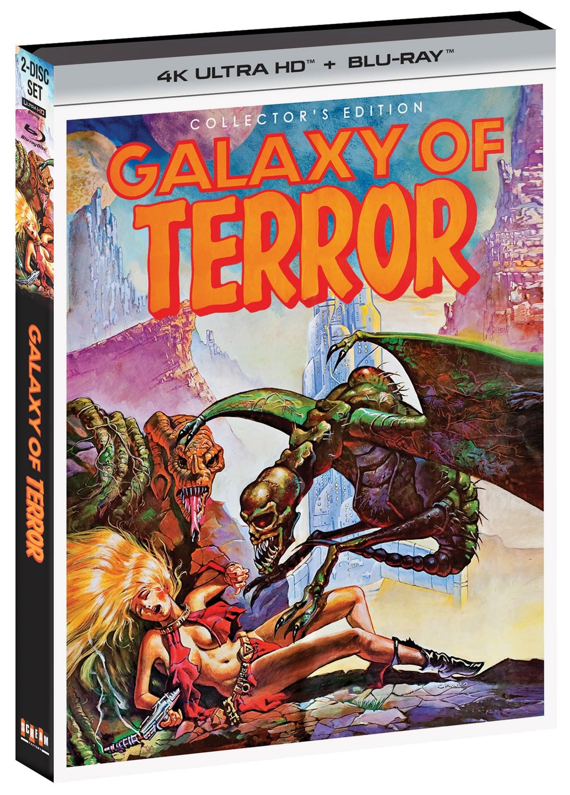 Galaxy of Terror 4K Ultra HD 4K UHD (4K UHD Blu-ray) Edward Albert Erin Moran