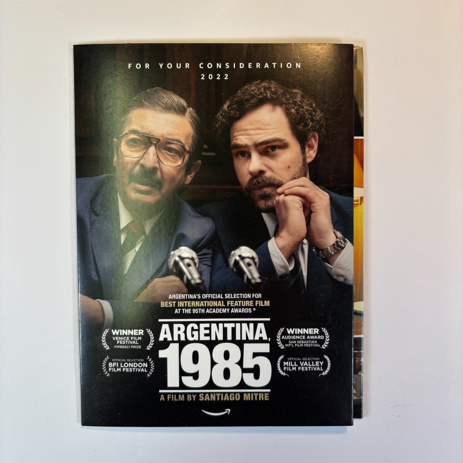 Argentina 1985 FYC DVD Amazon 2022 Santiago Mitre Ricardo Darin
