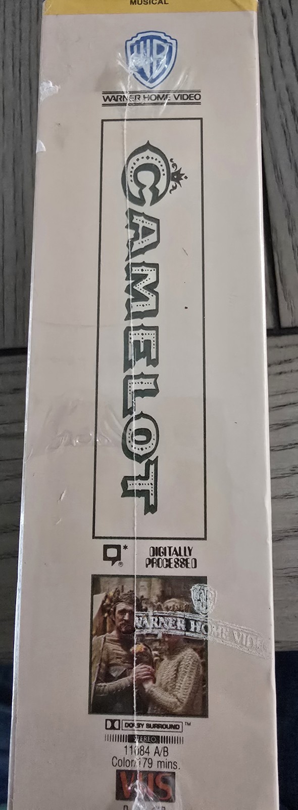 Camelot VHS 1967 G Full Screen Richard Harris Joshua Logan New And Sealed HTF