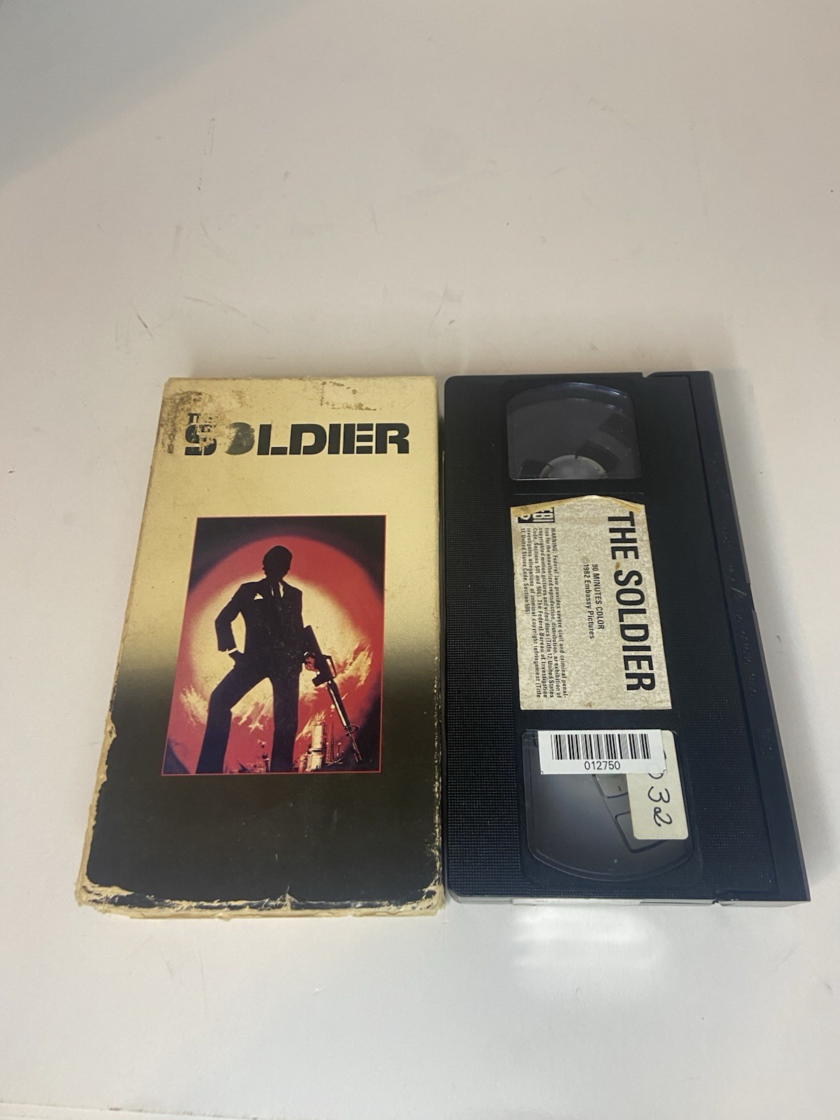 The Soldier VHS 1982, 1984 Ken Wahl