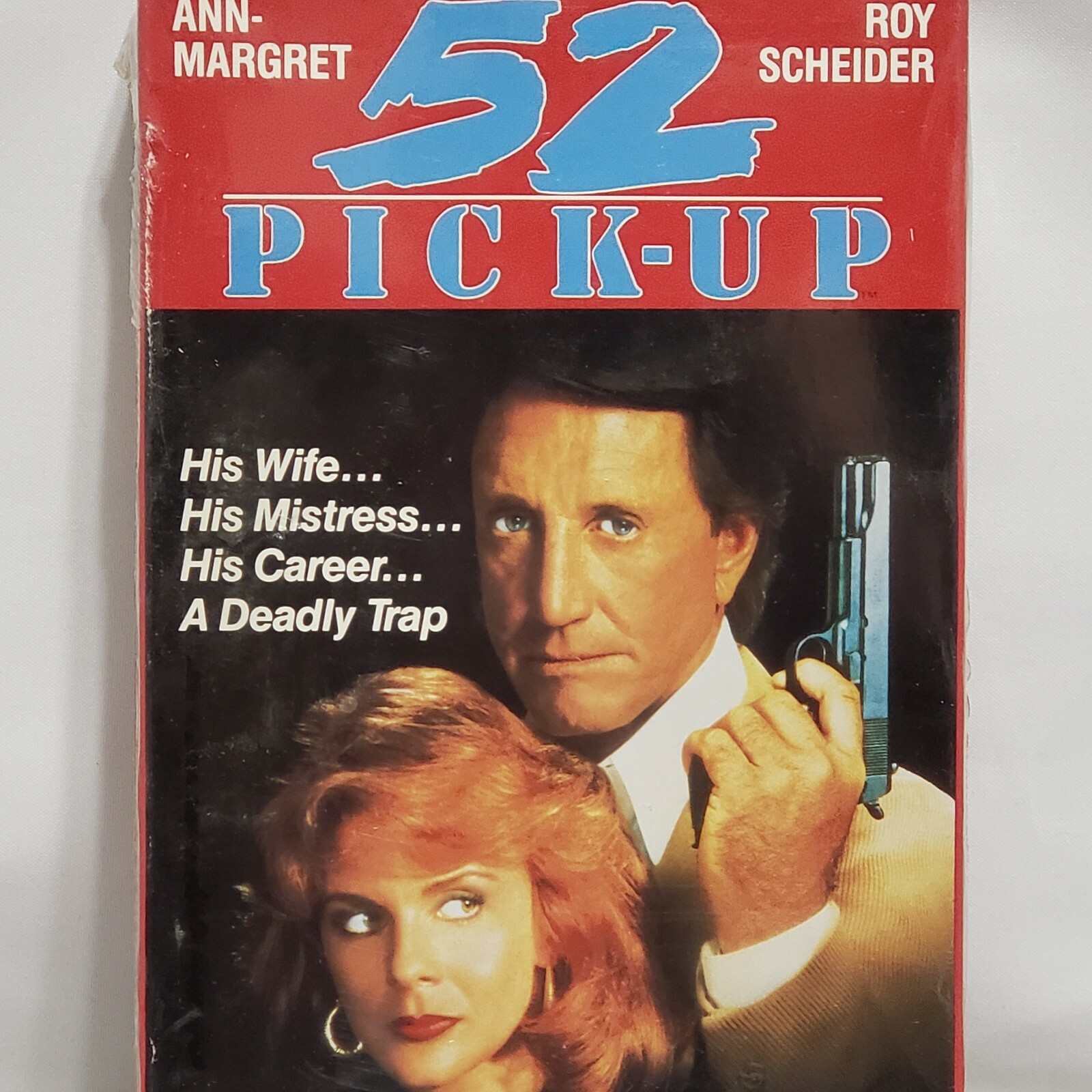 52 Pickup-VHS-Ann Margret/Roy Schneider-Video Treasures-Elmore Leonard-crime