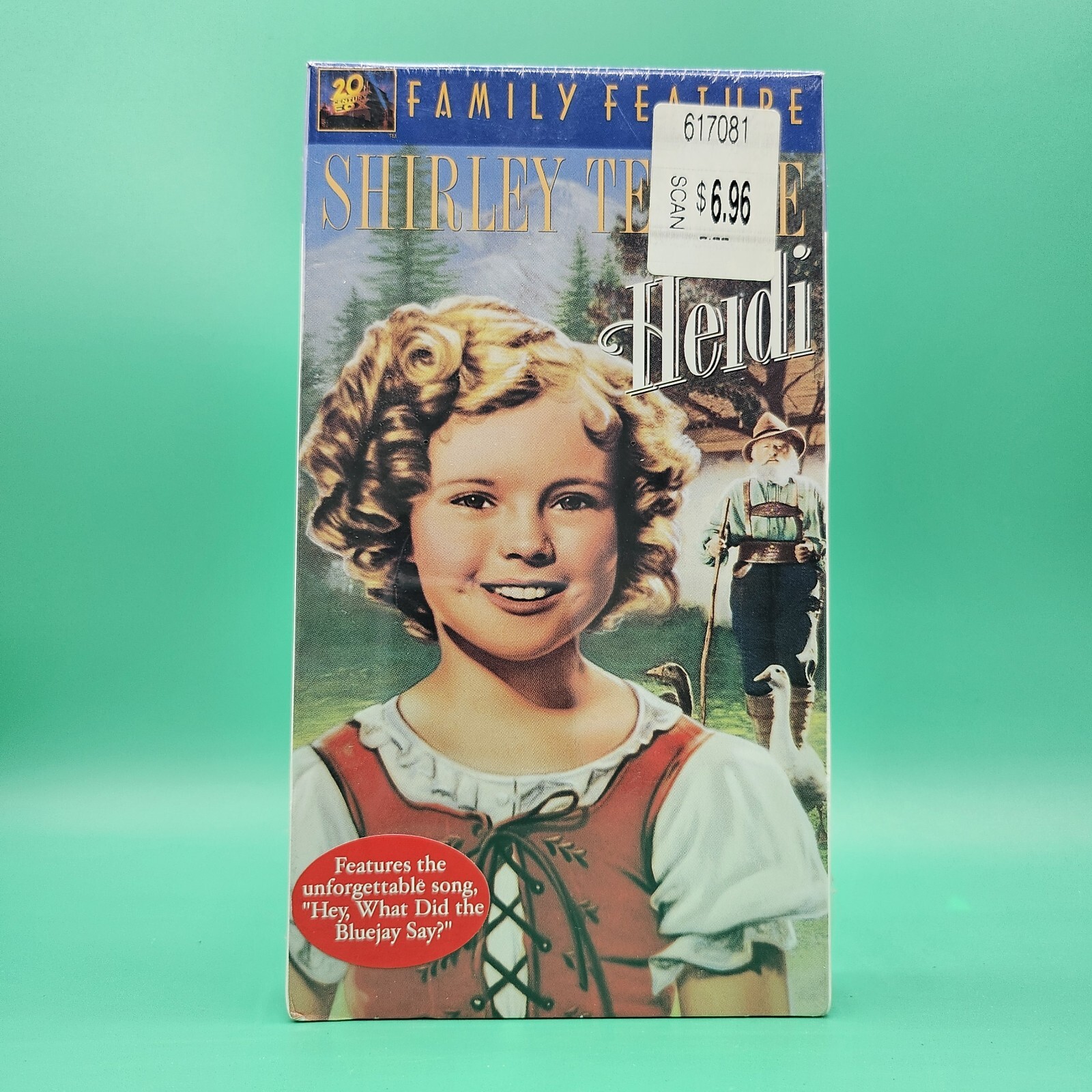 Heidi (VHS, 2001, Colorized/Slipsleeve) SEALED, Brand New, Factory Sealed VTG