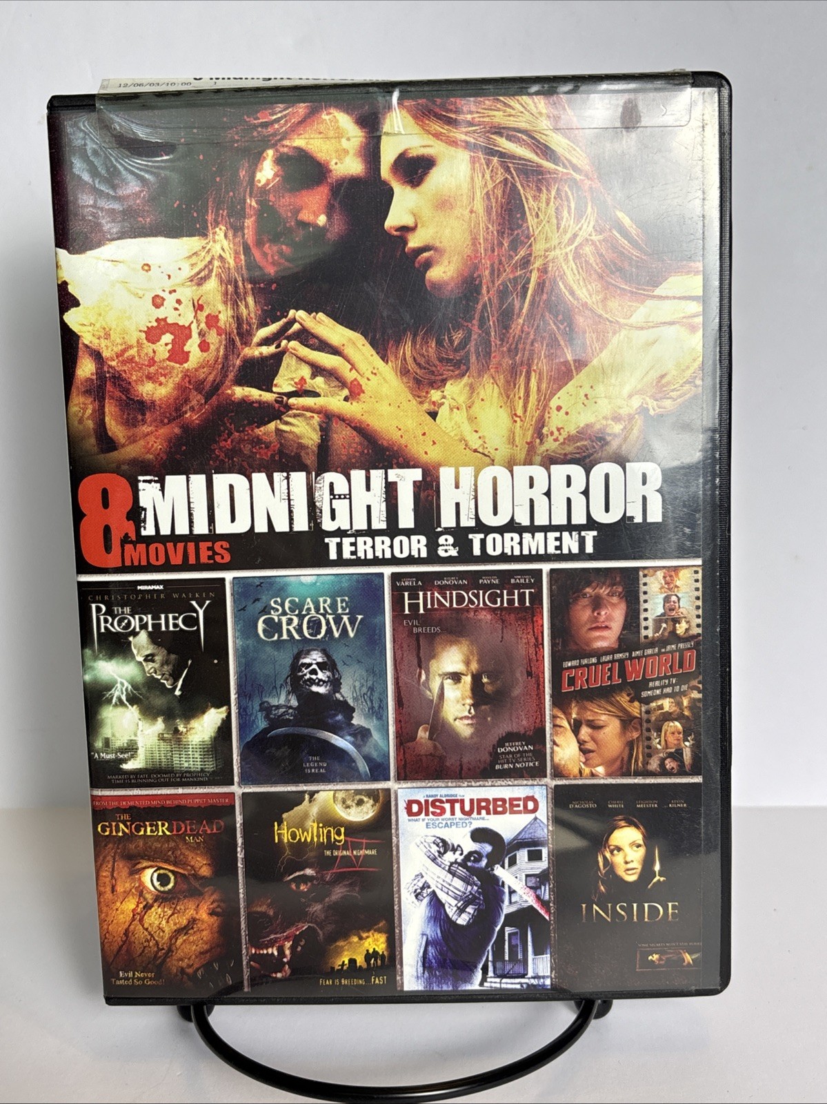 8-Film Midnight Horror Terror & Torment Collection- DVD