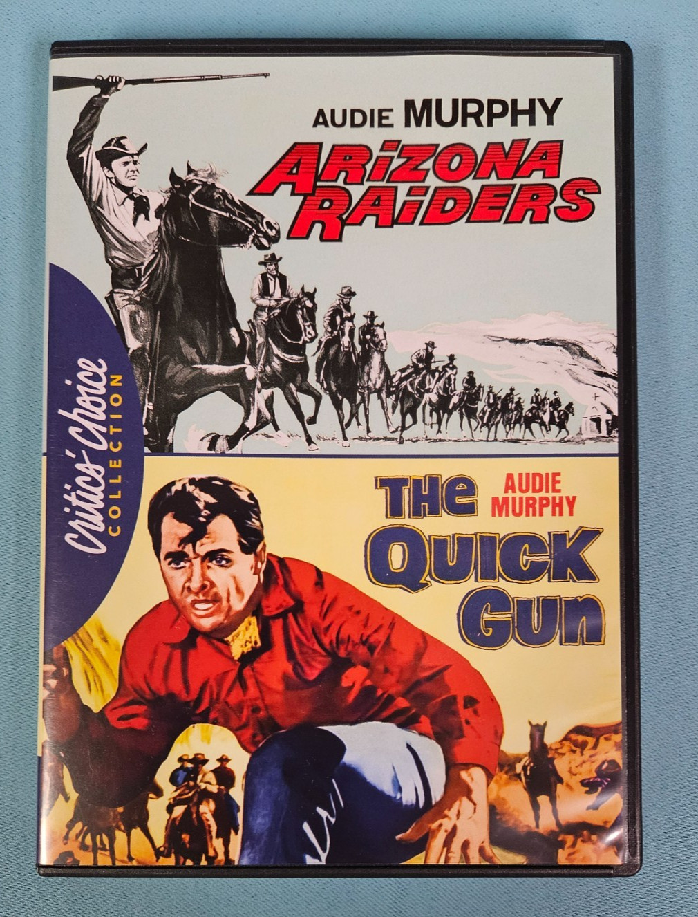 Arizona Raiders / The Quick Gun Audie Murphy Double Feature Like-New DVD