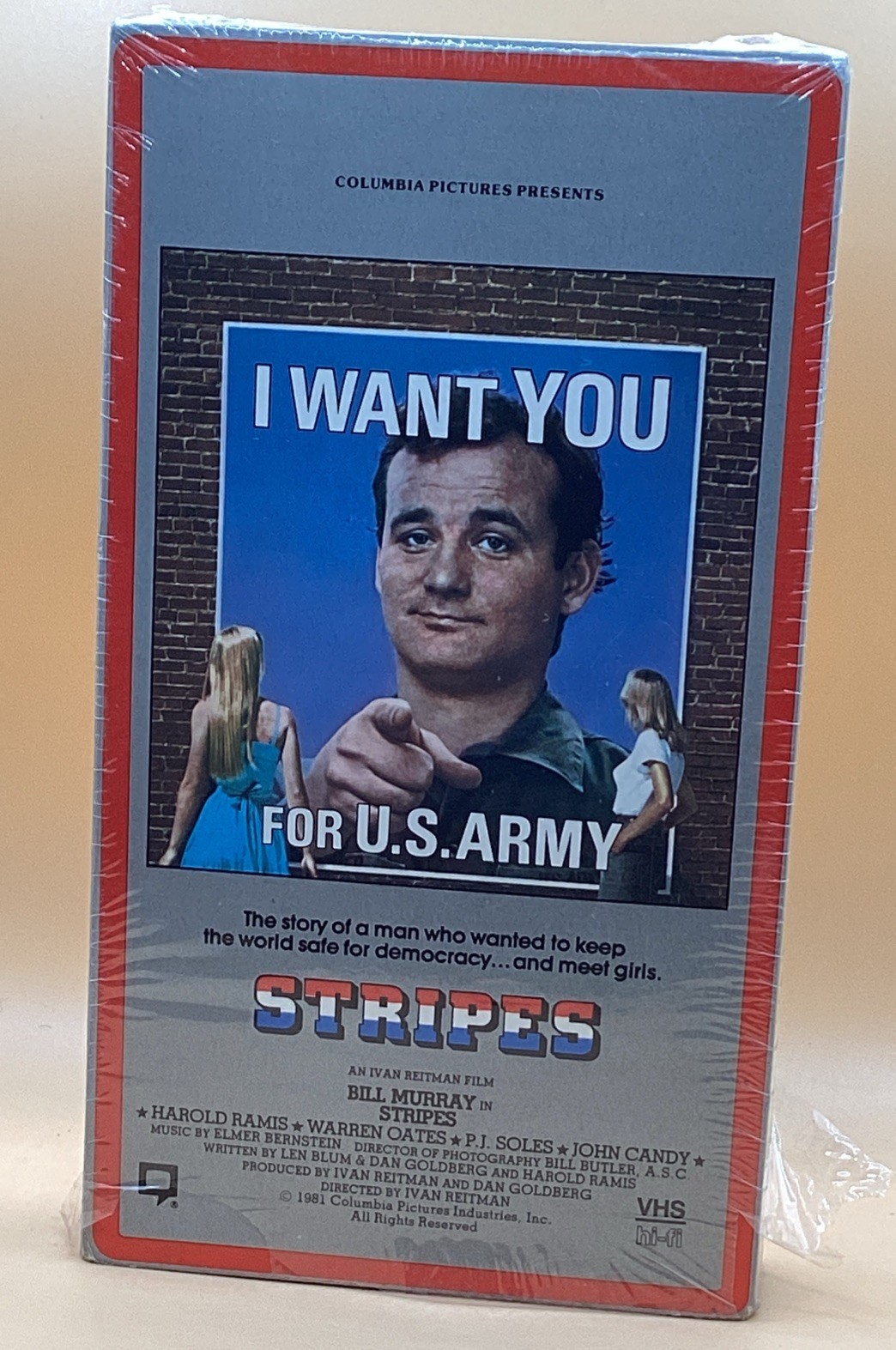 Stripes VHS 1981, Various Releases Bill Murray **Buy 2 Get 1 Free**