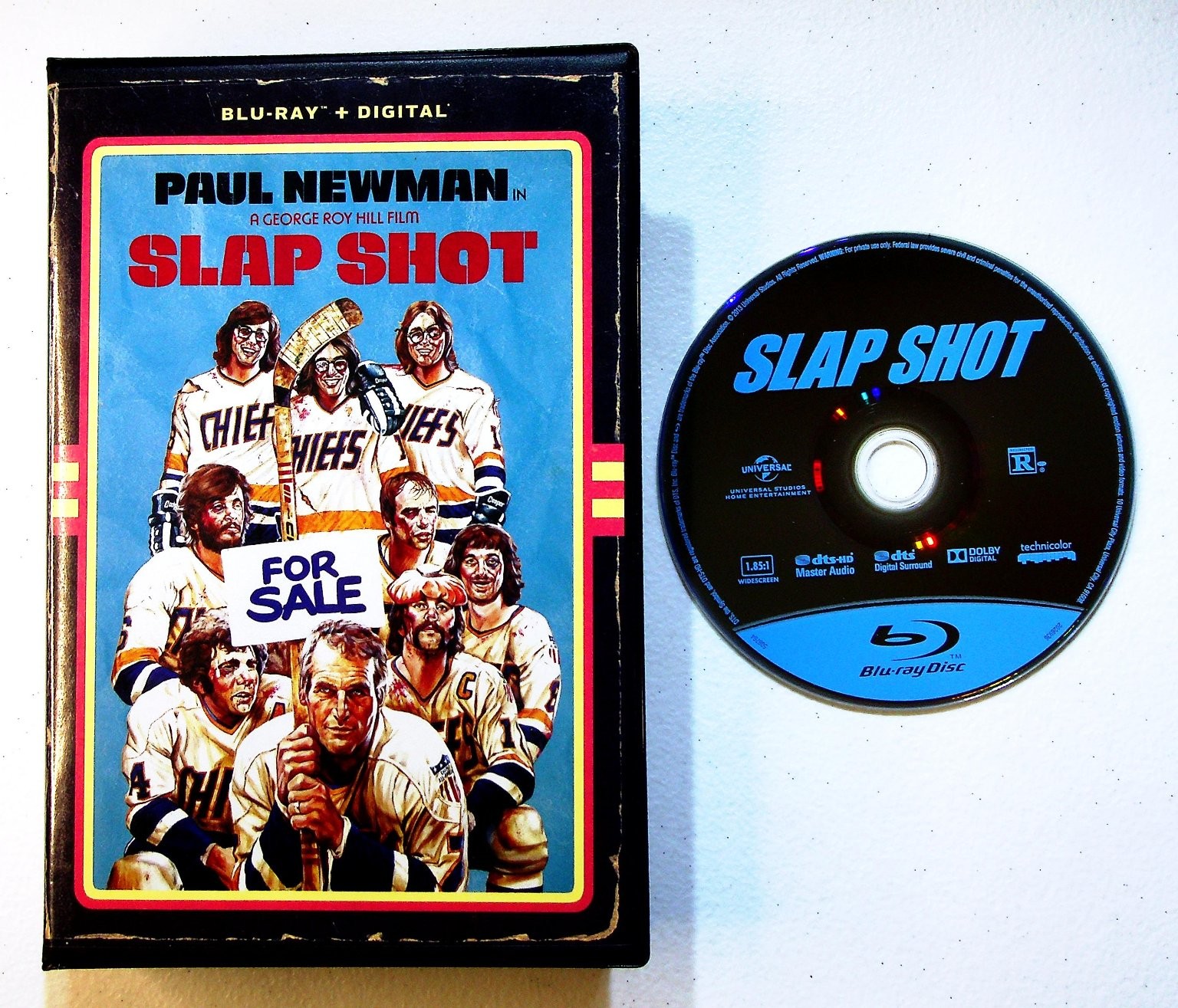 Slap Shot Blu-ray 1977 Paul Newman George Roy Hill Hockey Comedy Film