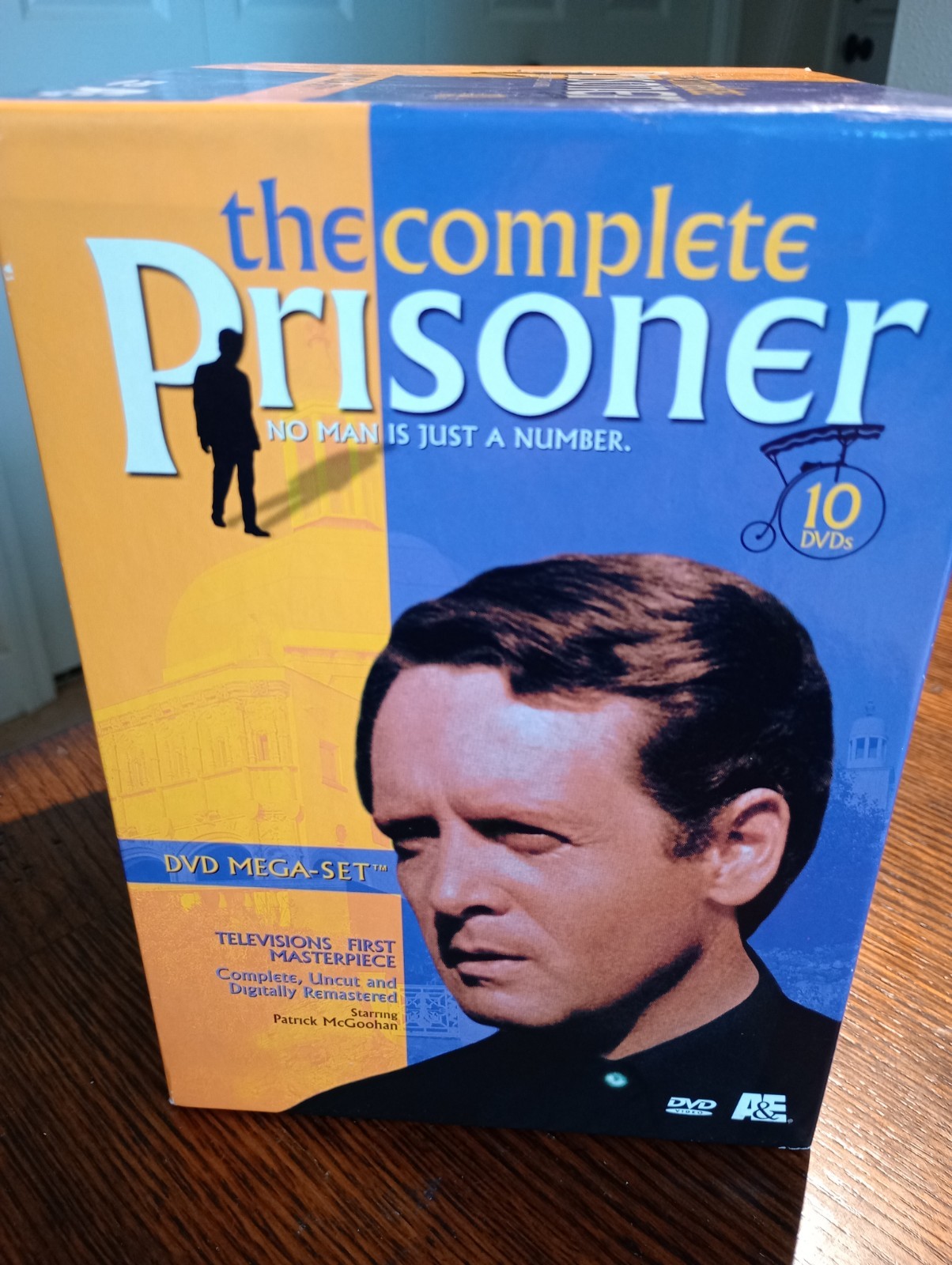 The Complete Prisoner DVD Mega Set A&E Sci Fi TV Series 10 Disc Patrick McGoohan