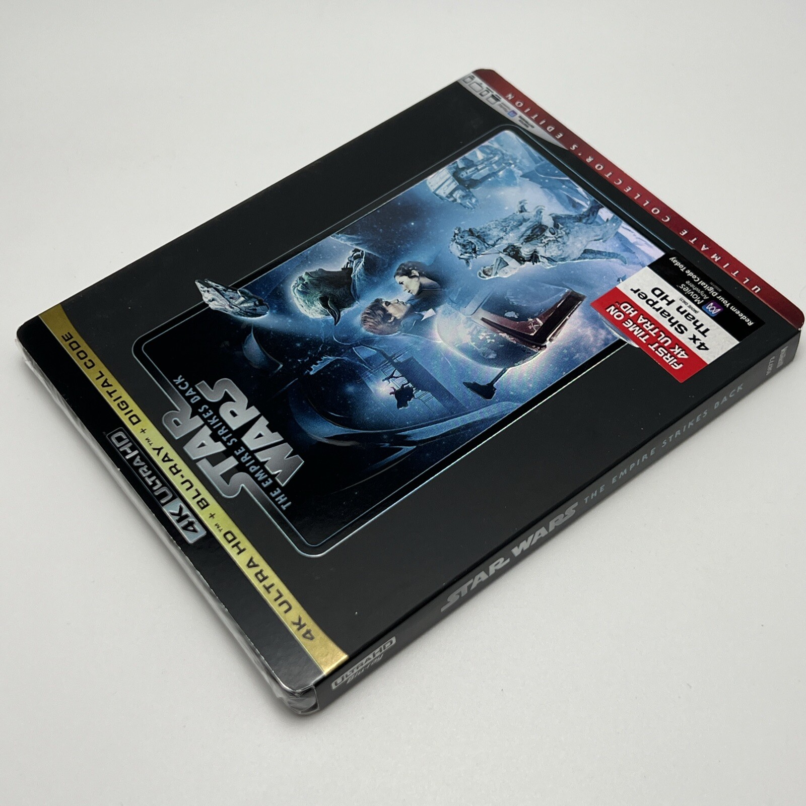 Star Wars Empire Strikes Back (1980) 4K Ultra HD Blu-ray w/RARE SLIPCOVER A++