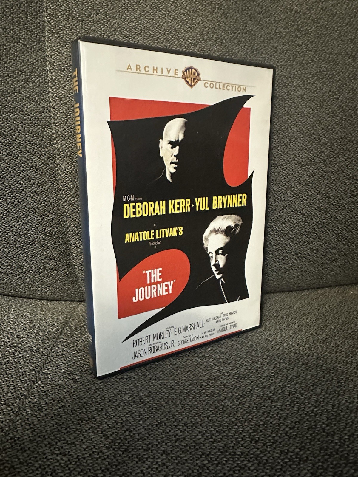 Anatole Litvak’s THE JOURNEY Deborah Kerr Yul Brynner LIKE NEW WB Archive DVD