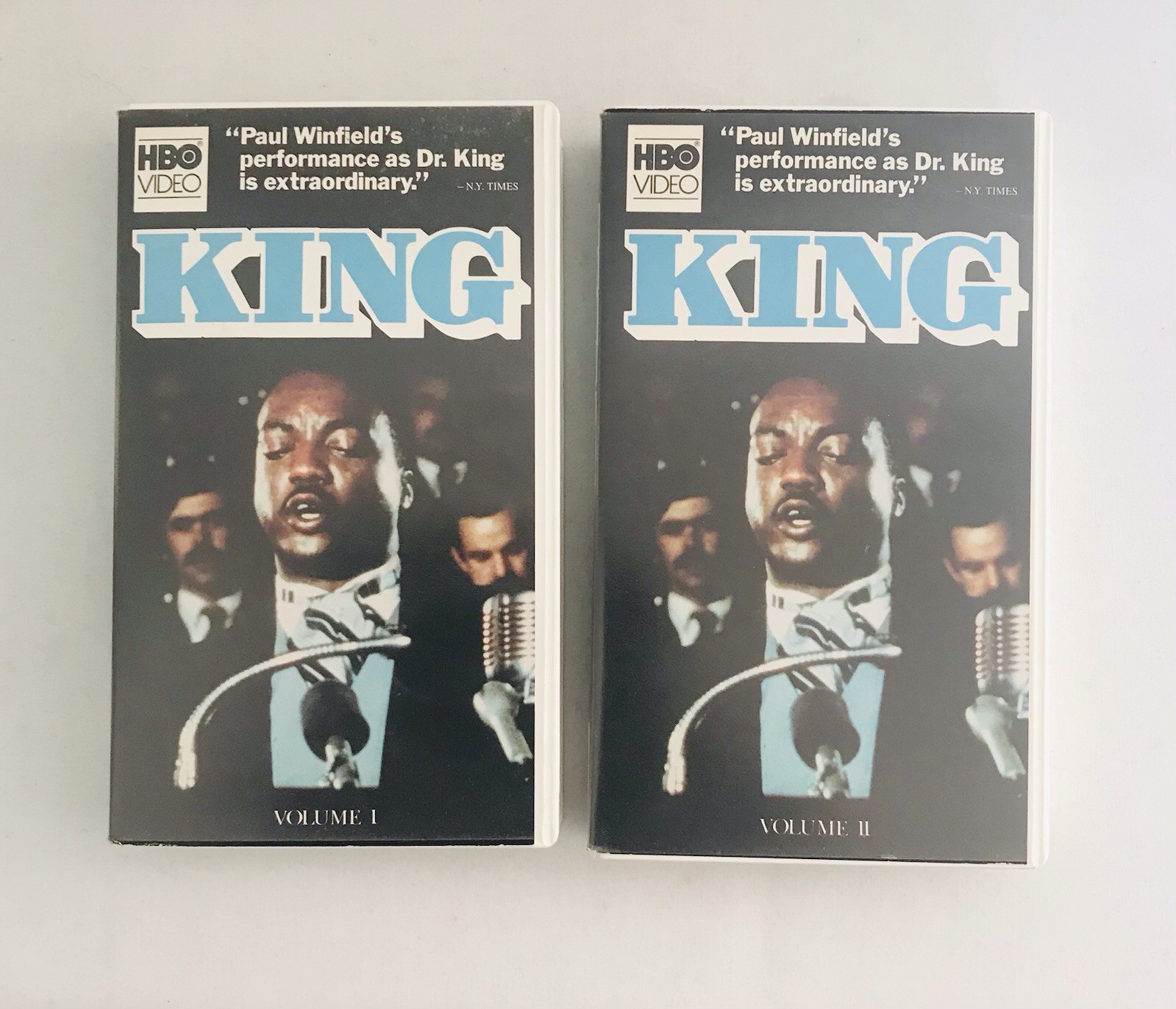 Vintage 1978 VHS – Paul Winfield as Dr. Martin Luther King Jr. Volumes 1 & 2