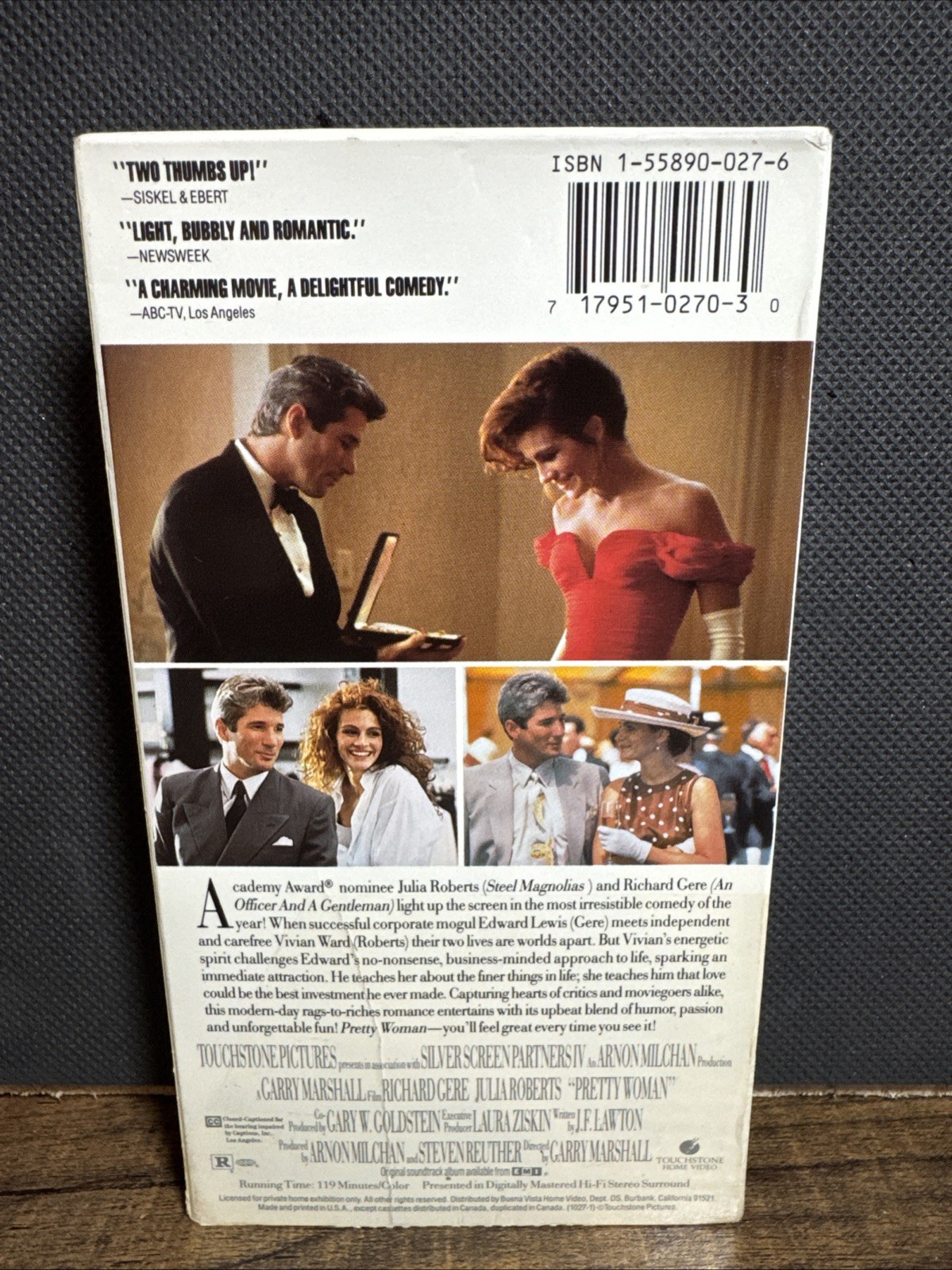 Pretty Woman (VHS, 1990) Clean Tested Classic Julia Robert’s