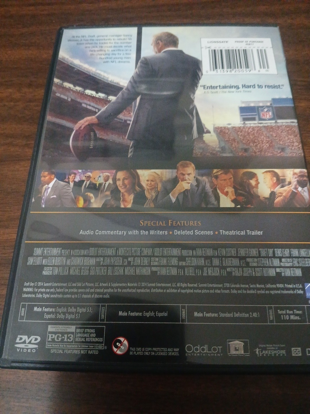 Draft Day Dvd