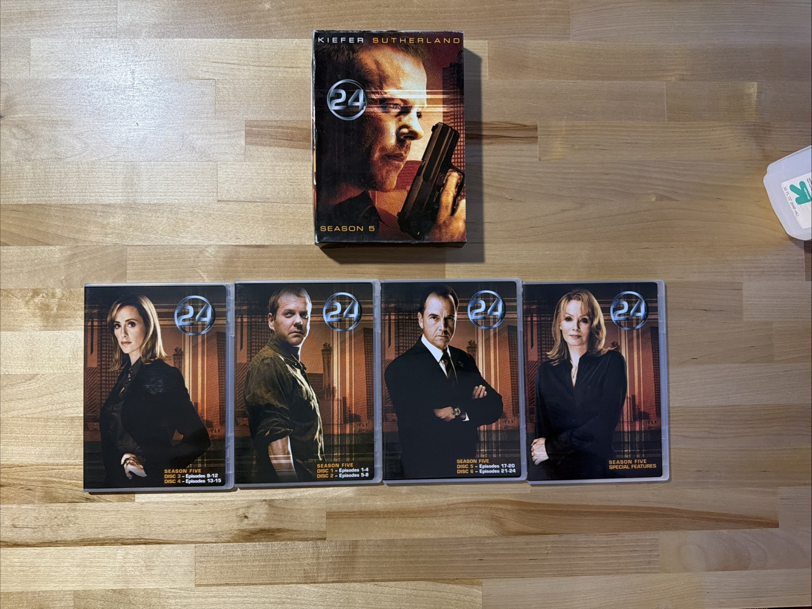 24 (2001 TV Series) DVD Jack Bauer, Kiefer Sutherland, Complete Seasons 1-7