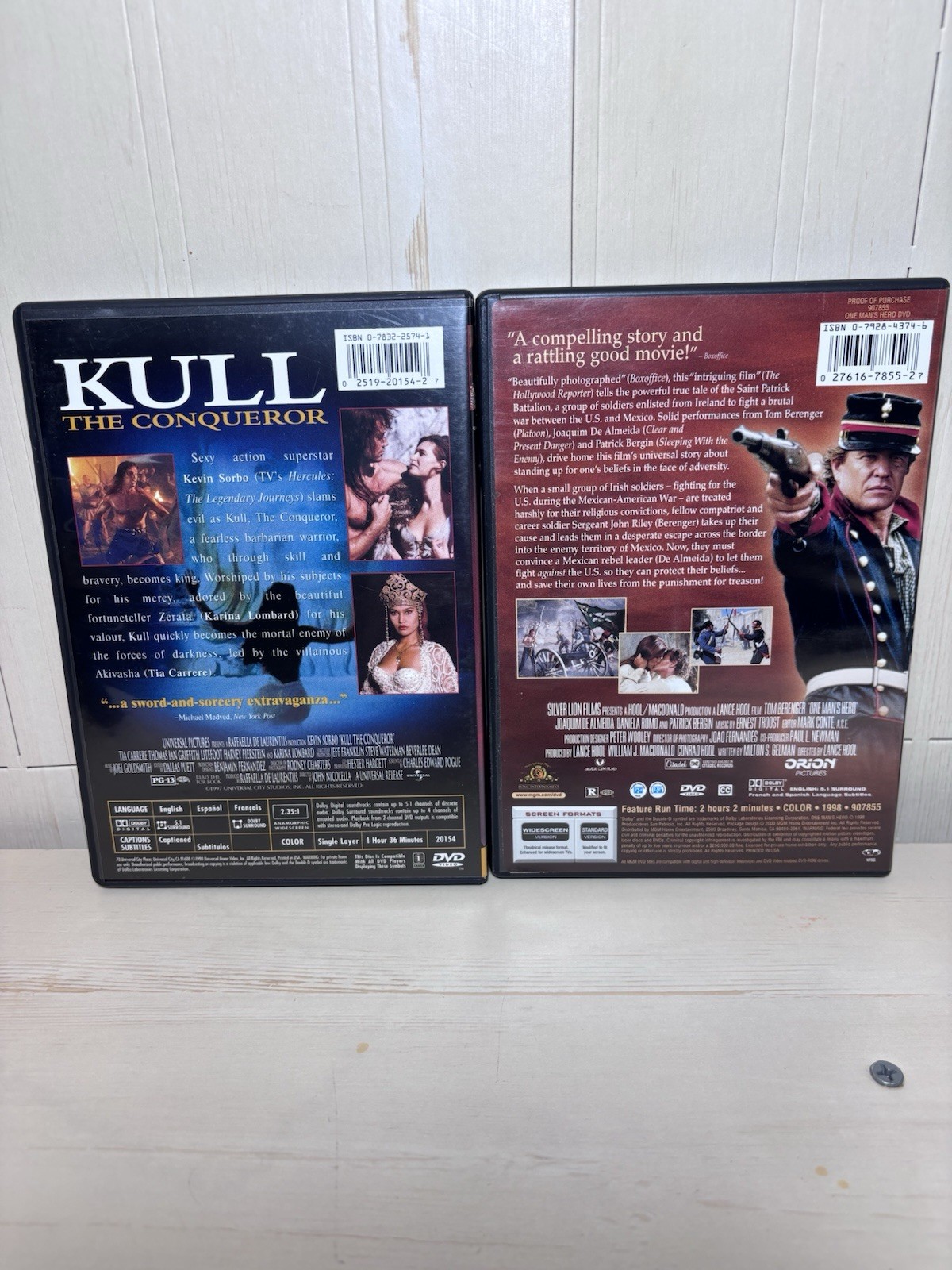 DVD Lot of 14 Action Movies, Troy, Kull, Patriot, 300, 10000 BC, Django,