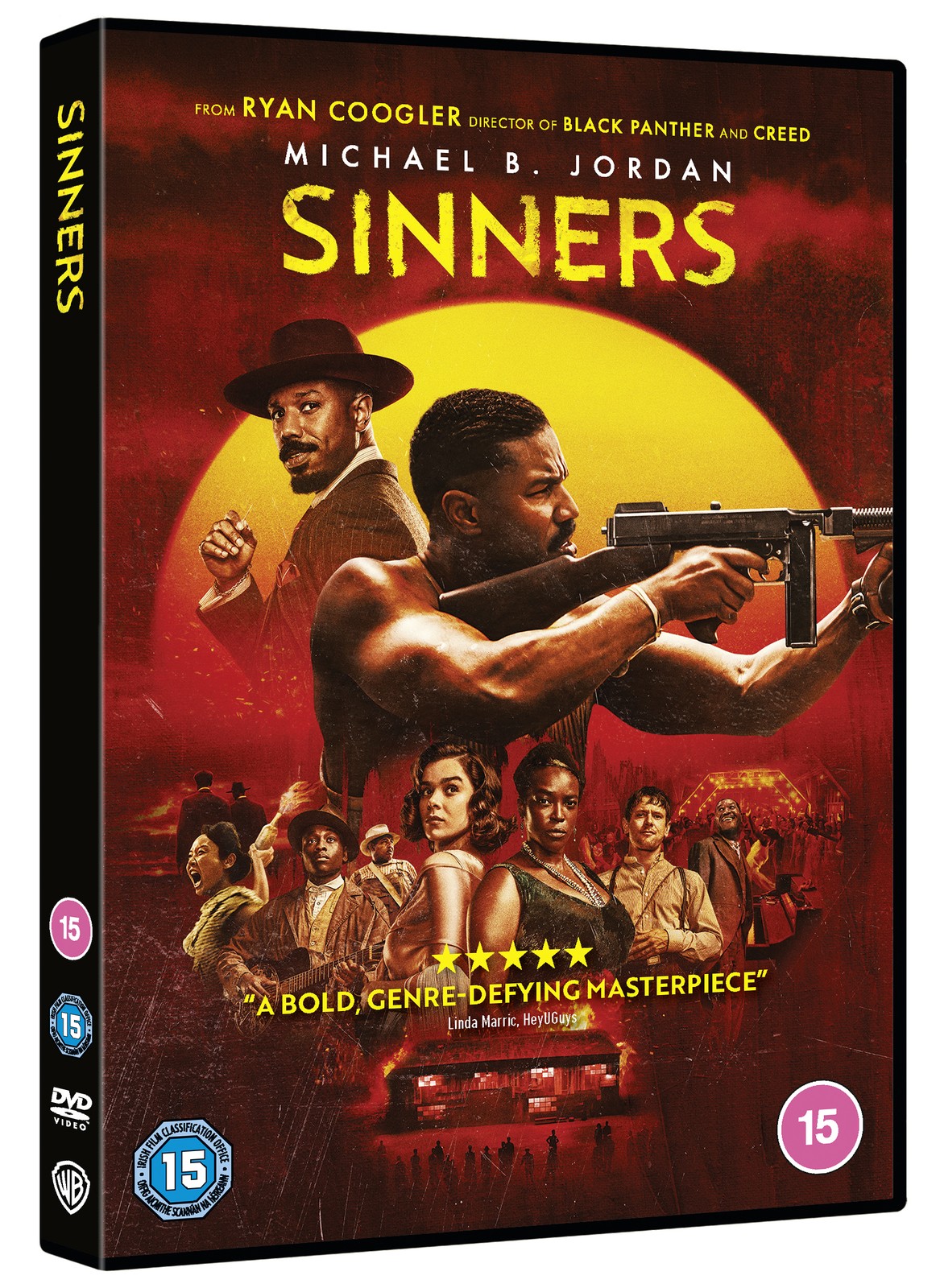 Sinners (DVD) Jack O’Connell Jayme Lawson Delroy Lindo Wunmi Mosaku (UK IMPORT)