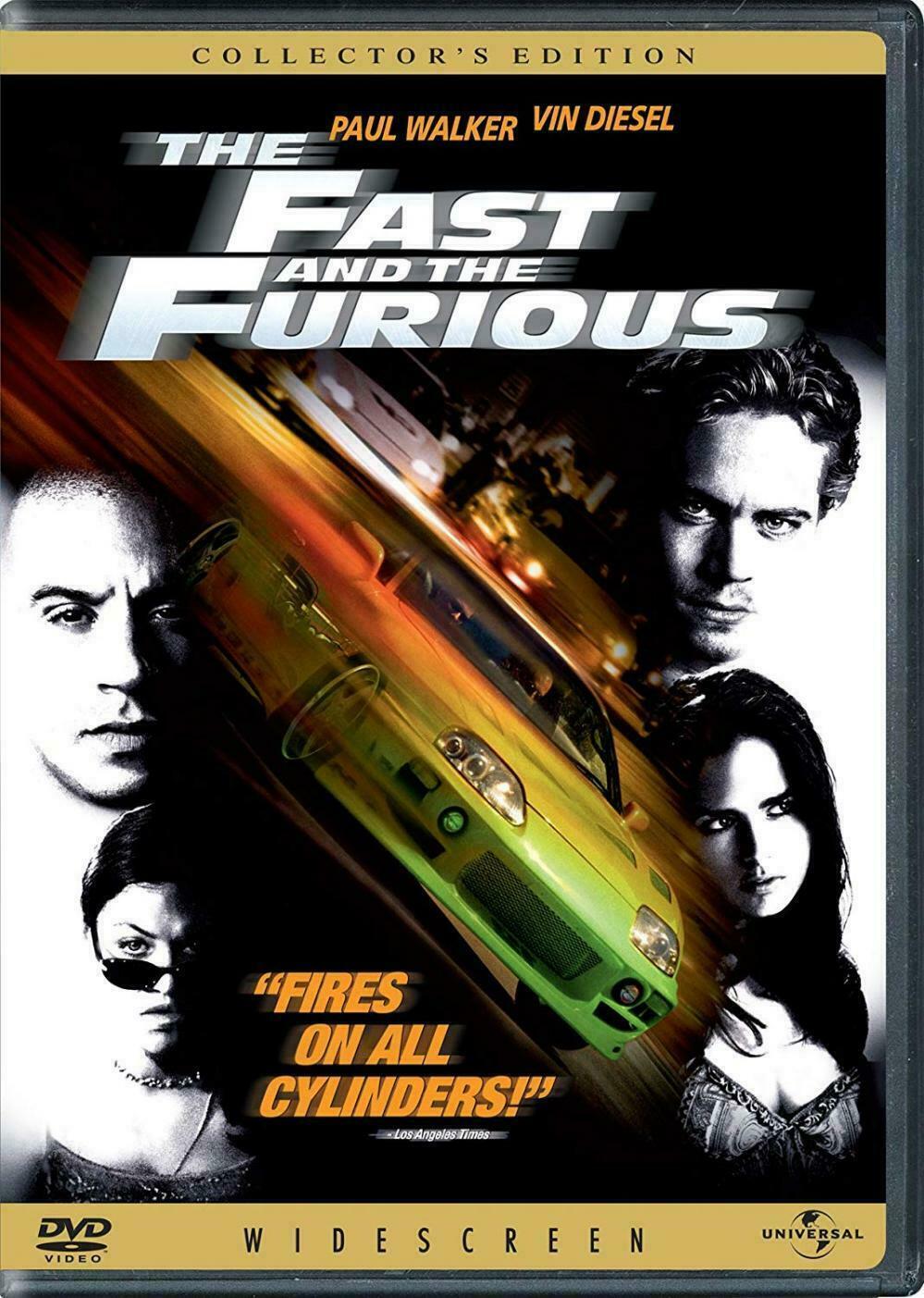 The Fast and the Furious (DVD, 2002, Widescreen Collector’s Edition) NEW