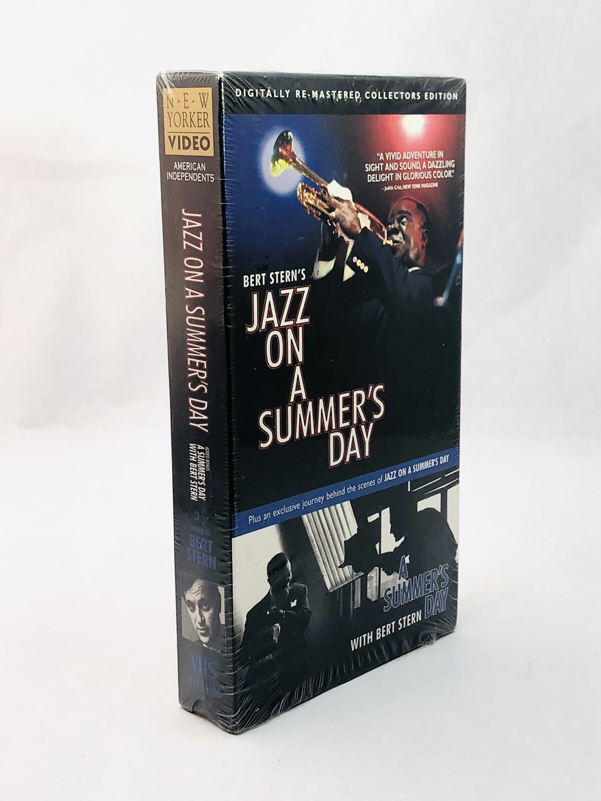 JAZZ ON A SUMMER’S DAY Bert Stern VHS VIDEO Armstrong Monk O’Day Berry NEW