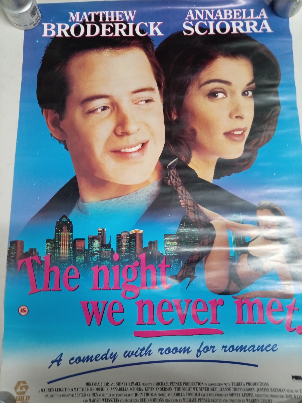 The Night We Never Met Poster 1990