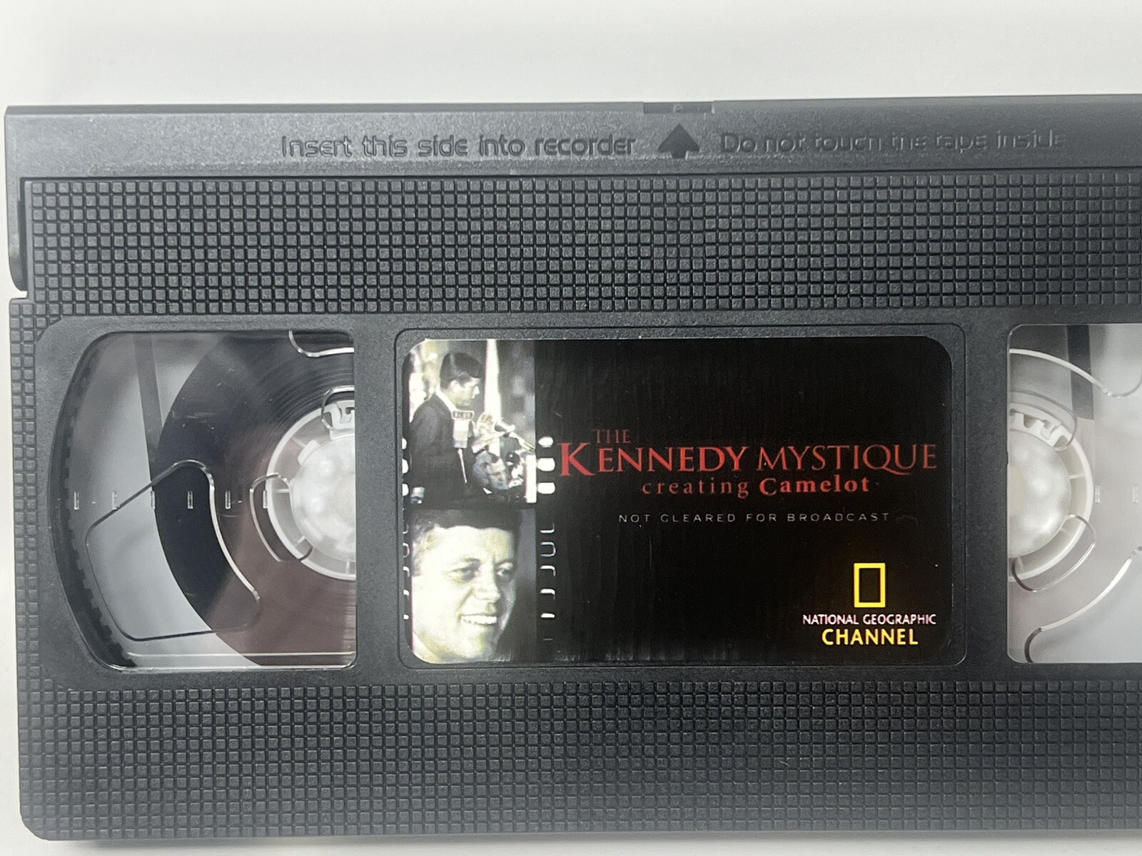 THE KENNEDY MYSTIQUE CREATING CAMELOT VHS- Not cleared for broadcast-promo bx2