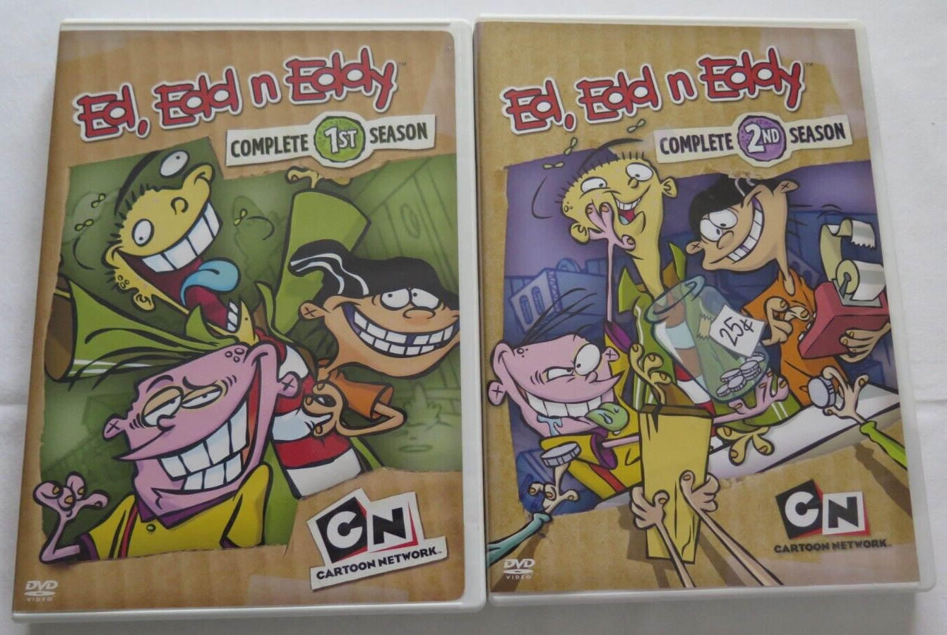 Ed, Edd ‘N Eddy Season 1 & 2 DVDs Cartoon Network