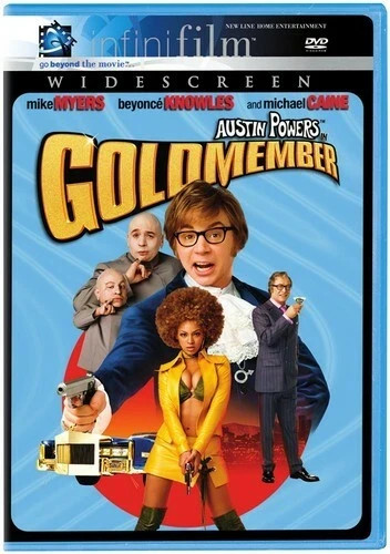 AUSTIN POWERS IN GOLDMEMBER (DVD, 2002, WIDESCREEN INFINIFILM SERIES) PERFECT