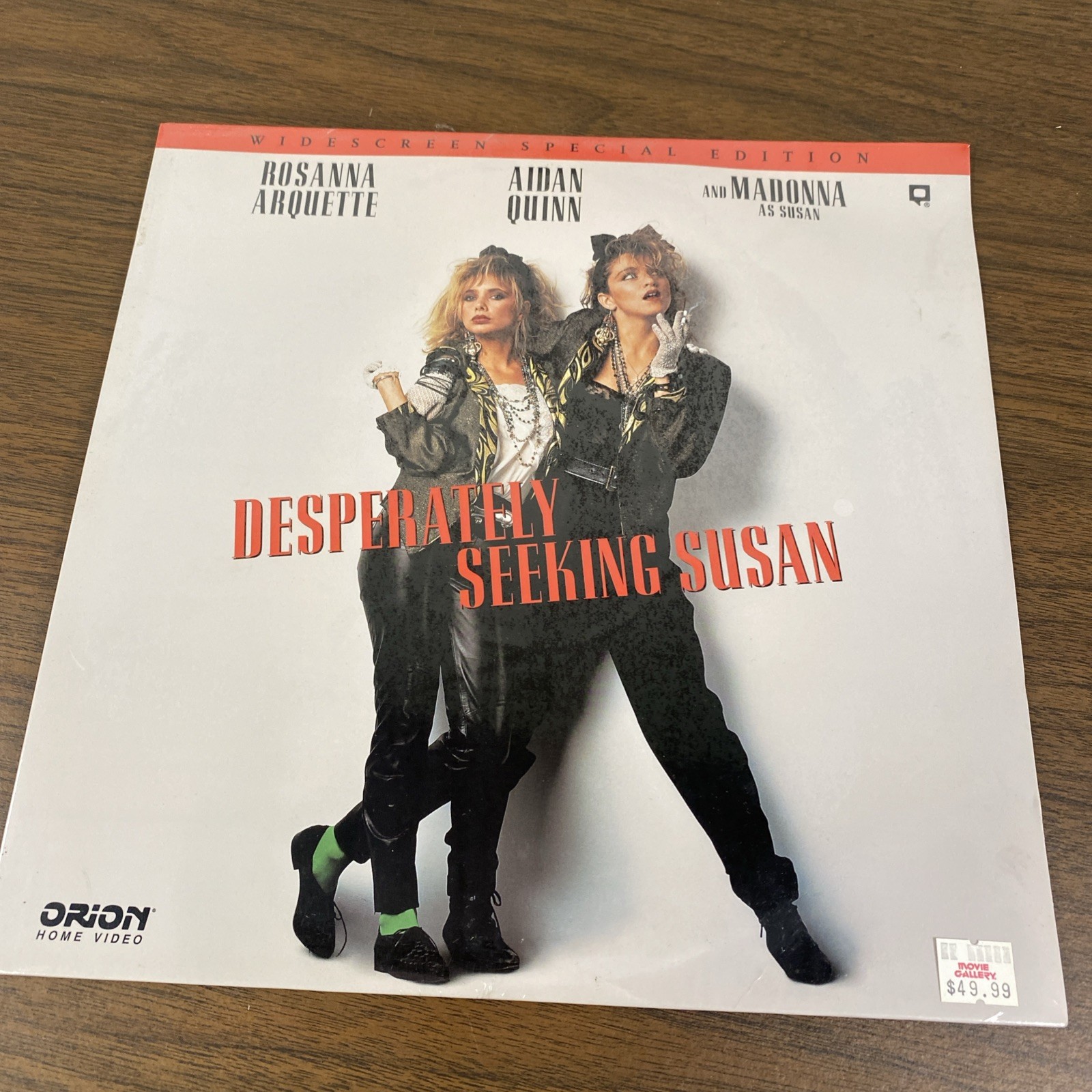 Desperately Seeking Susan Widescreen Laserdisc LD Madonna New Factory Sealed