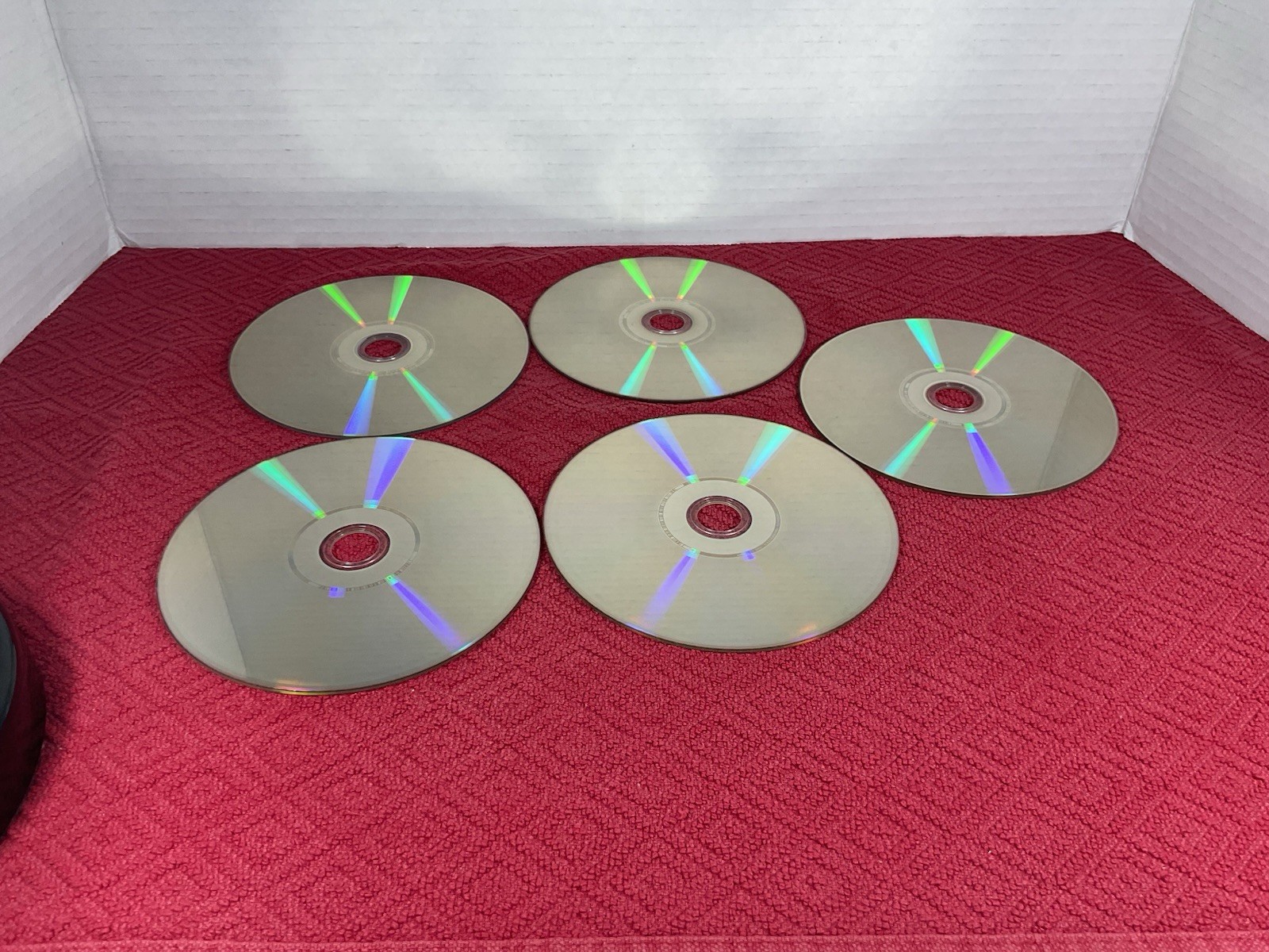 The Dark Knight Trilogy Blu-ray (5-discs set) 2012. Used Tested Fast Shipping