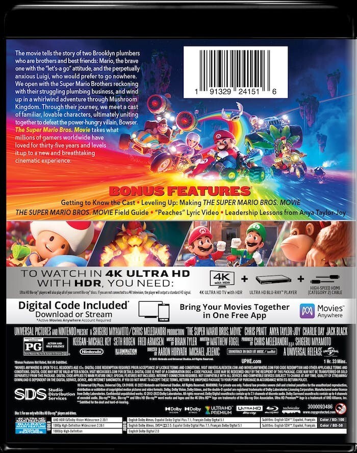 The Super Mario Bros. Movie: Power Up Edition (Ultra HD)