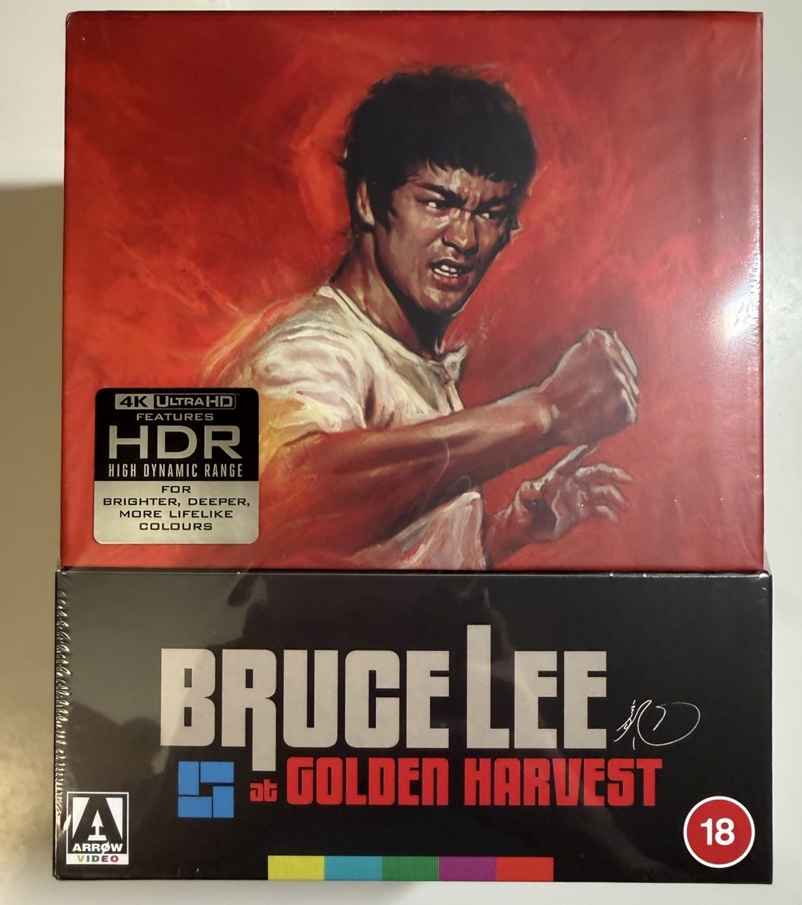 Bruce Lee At Golden Harvest 4K UHD Limited Edition Arrow Boxset DENTED BOTTOM