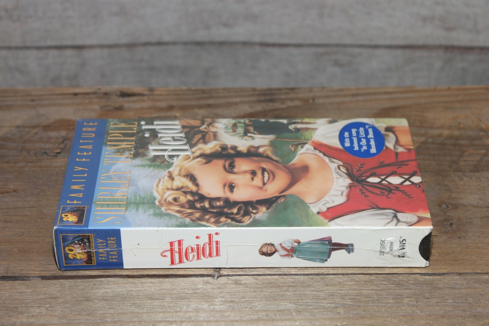THE SHIRLEY TEMPLE COLLECTION – HEIDI (VHS,1937/1965)NEW FACTORY SEALED