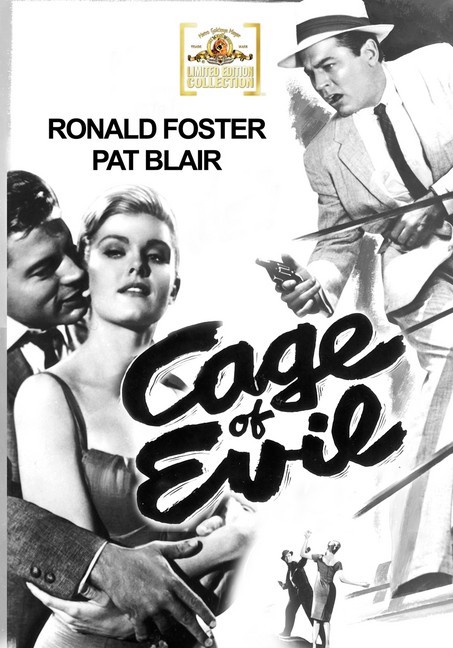 Cage Of Evil,New DVD, Pat Blair, Ronald Foster, Edward L. Cahn