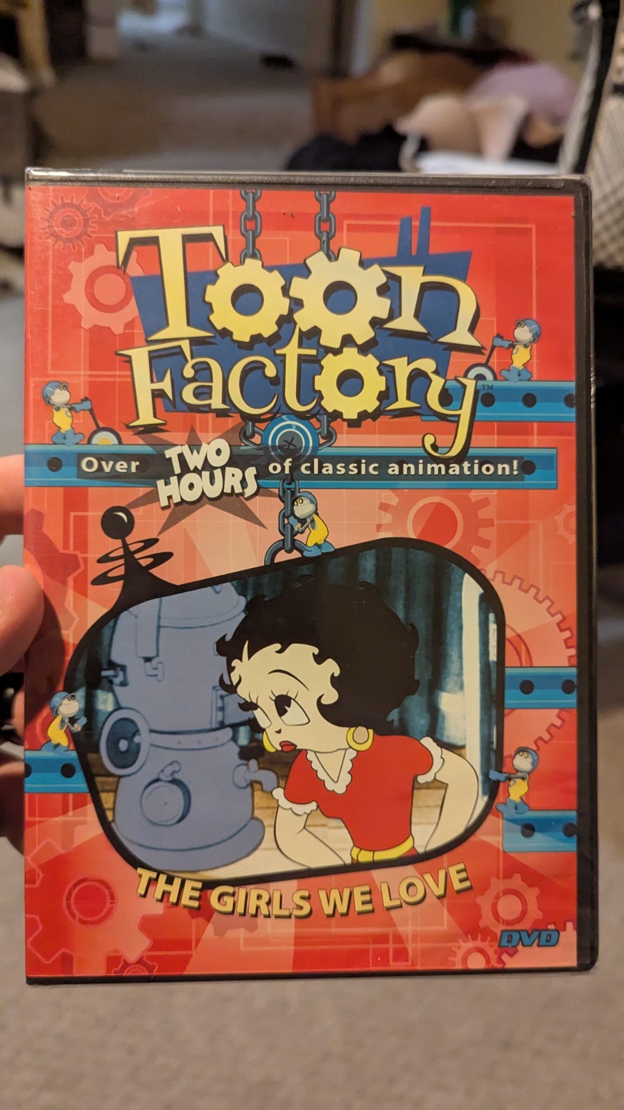 Toon Factory: The Girls We Love (DVD, Full Screen Format, Brand New Unopened)