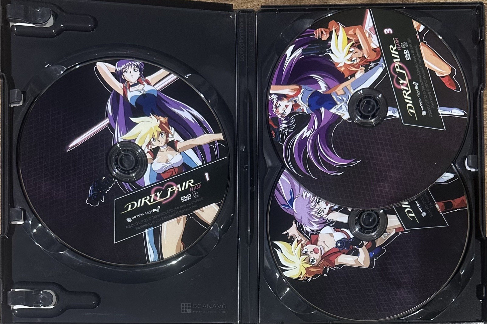DIRTY PAIR FLASH : COMPLETE SERIES DVD
