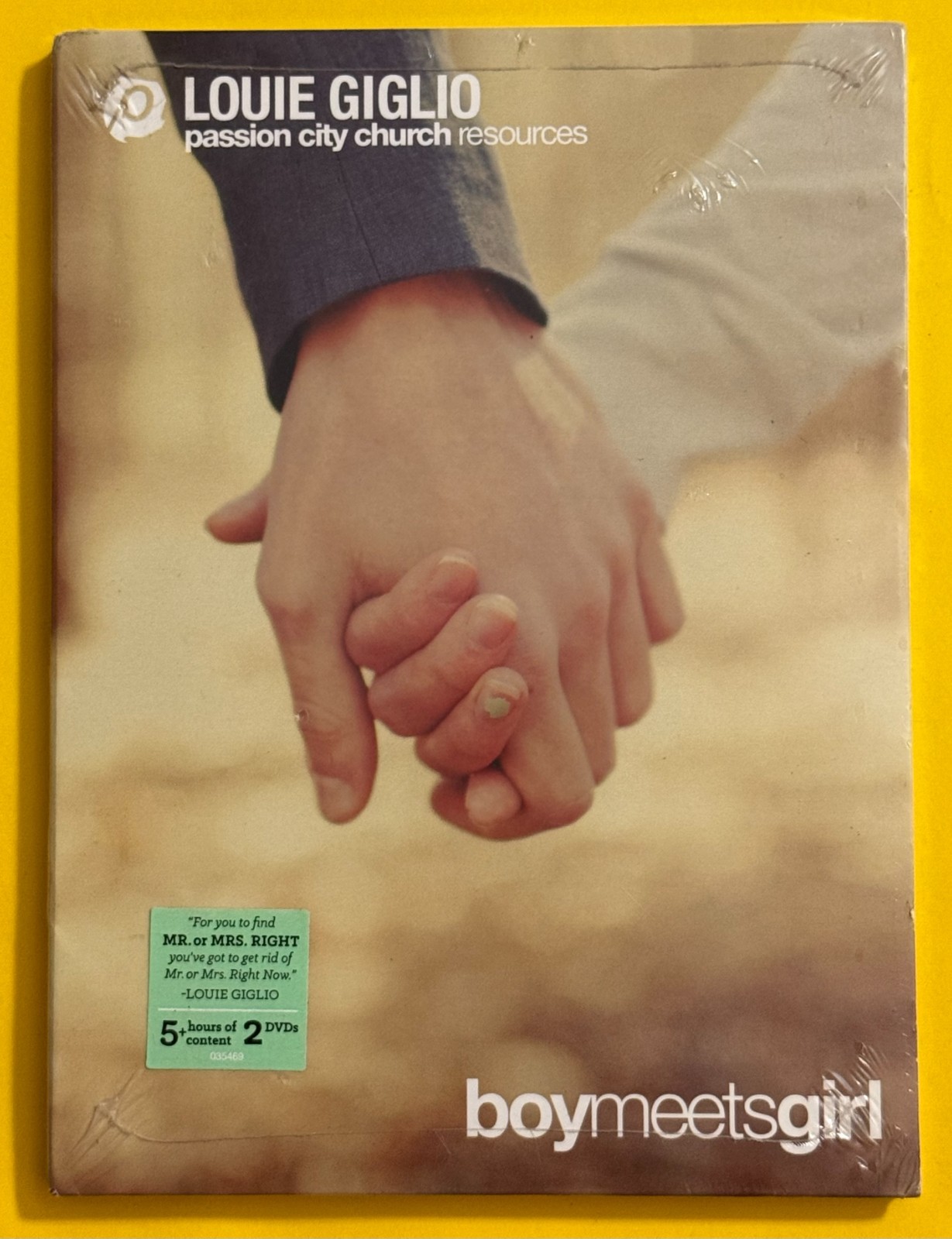 Boymeetsgirl, Boy Meets Girl DVD Louie Giglio New/Sealed