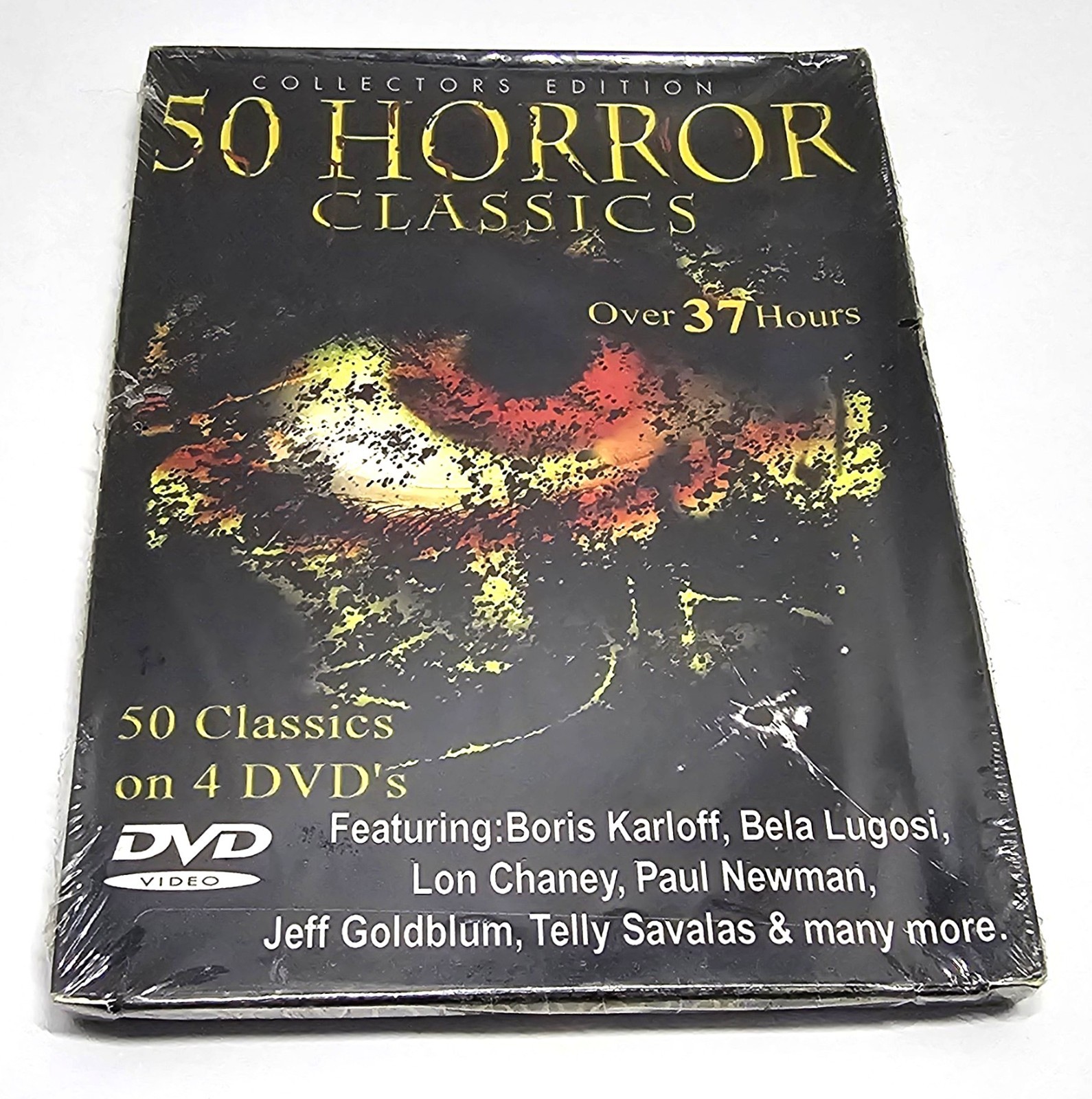 50 Horror Classics Collector’s Edition DVD 2005 New Sealed 4 Disc