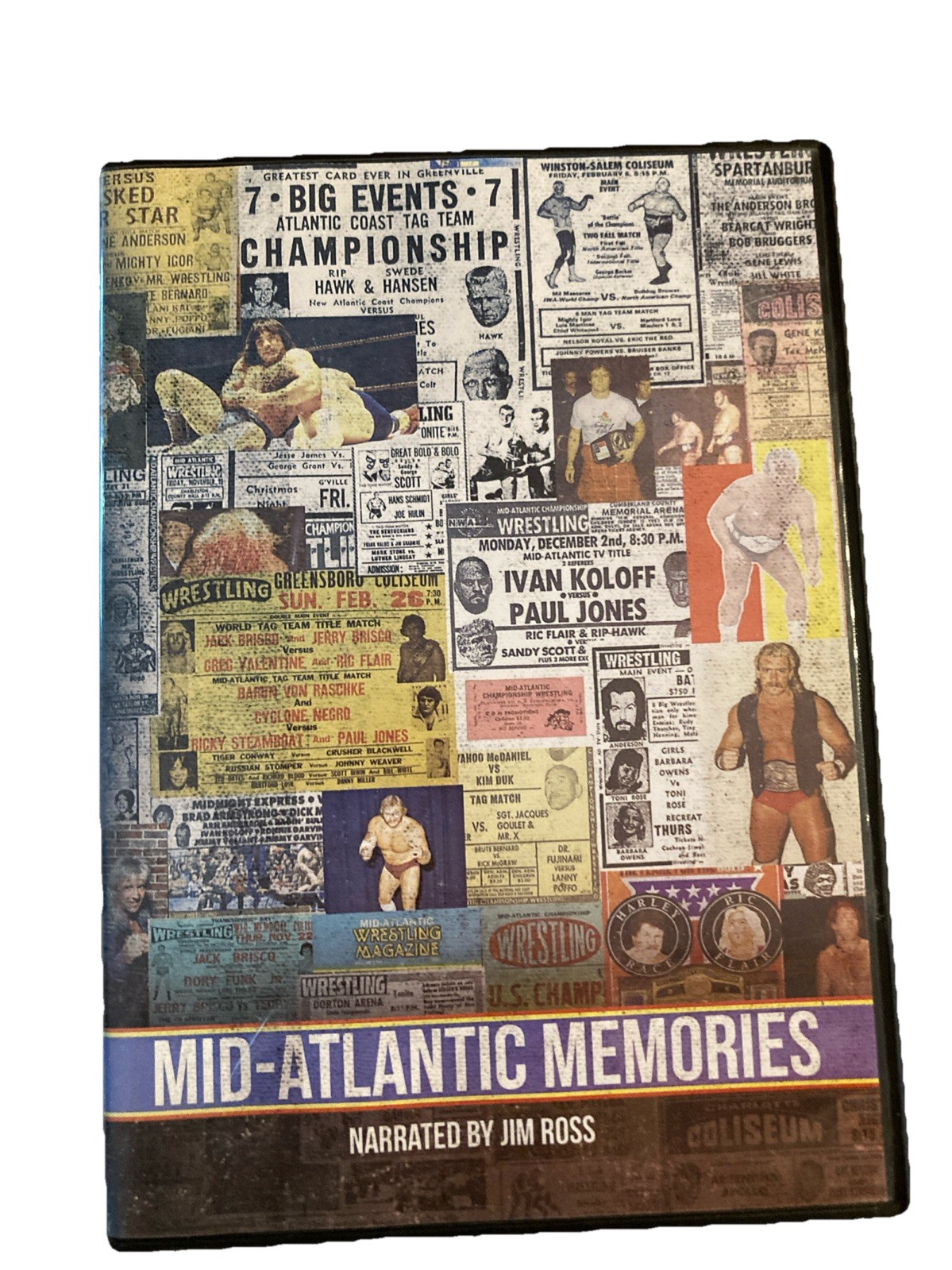 MID ATLANTIC MEMORIES PRO WRESTLING DVD