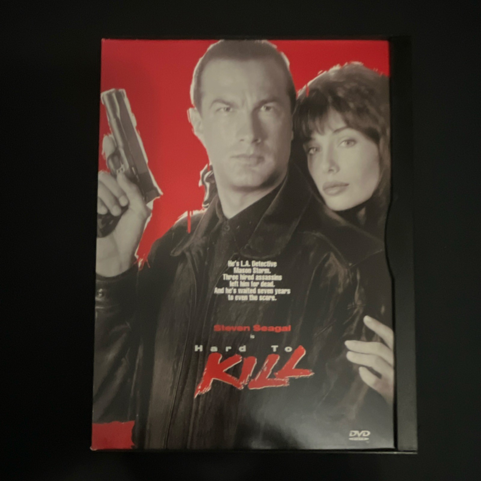 Hard to Kill DVD Movie – Steven Seagal Action R Widescreen 16:9 Tall Case